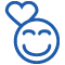 Meer dan 1 miljoen klanten Icon für über 1 Million Kunden