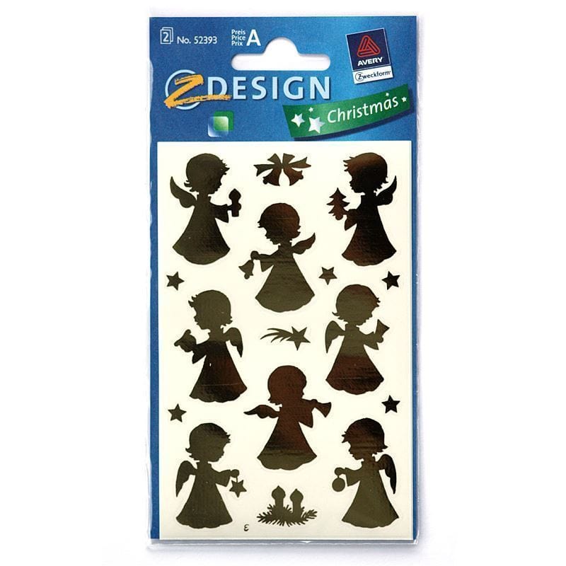 Zweckform stickers 'Engel', papier, goud