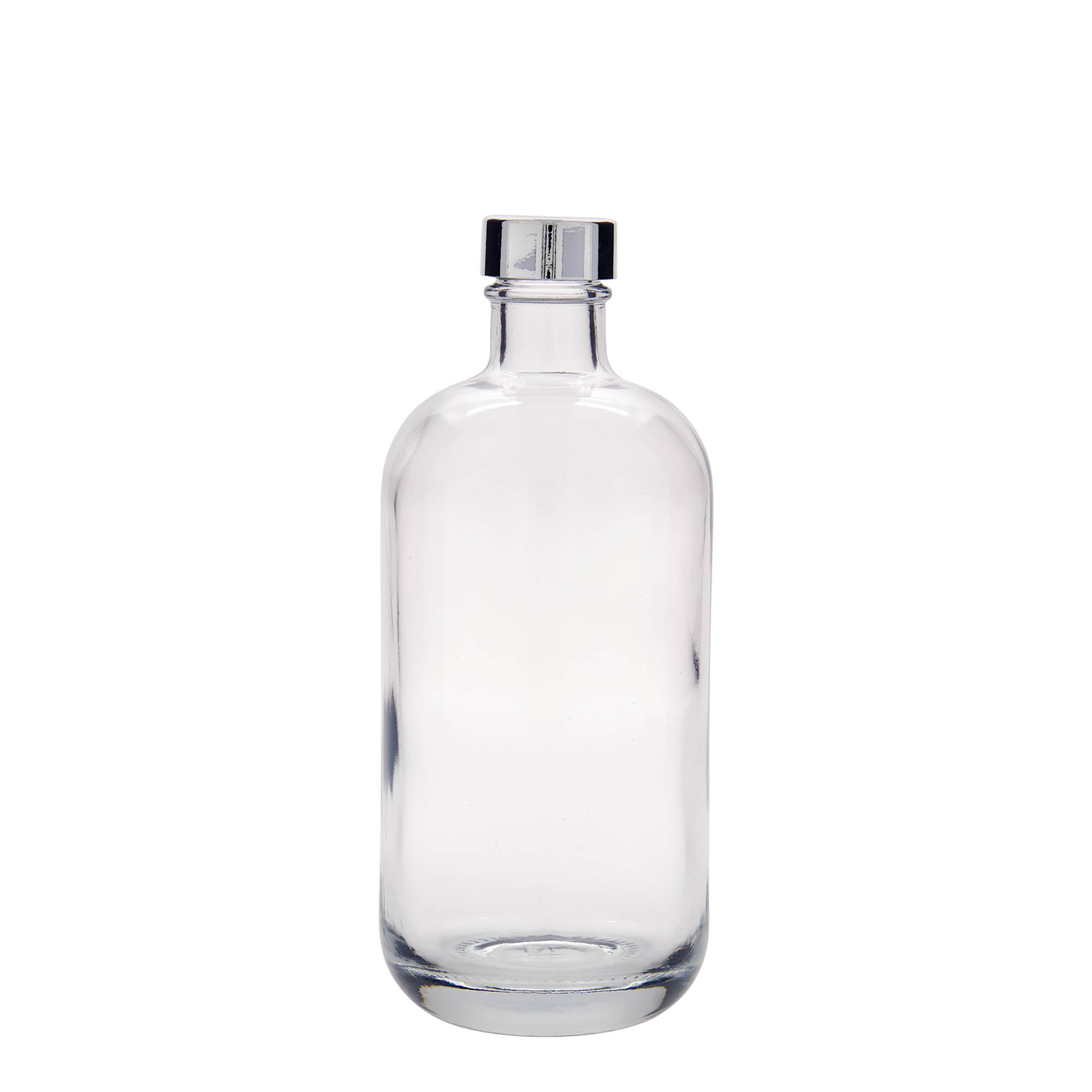 Glazen fles 'Lotto', 500 ml, monding: GPI 28 Glazen fles 'Lotto', 500 ml, monding: GPI 28
