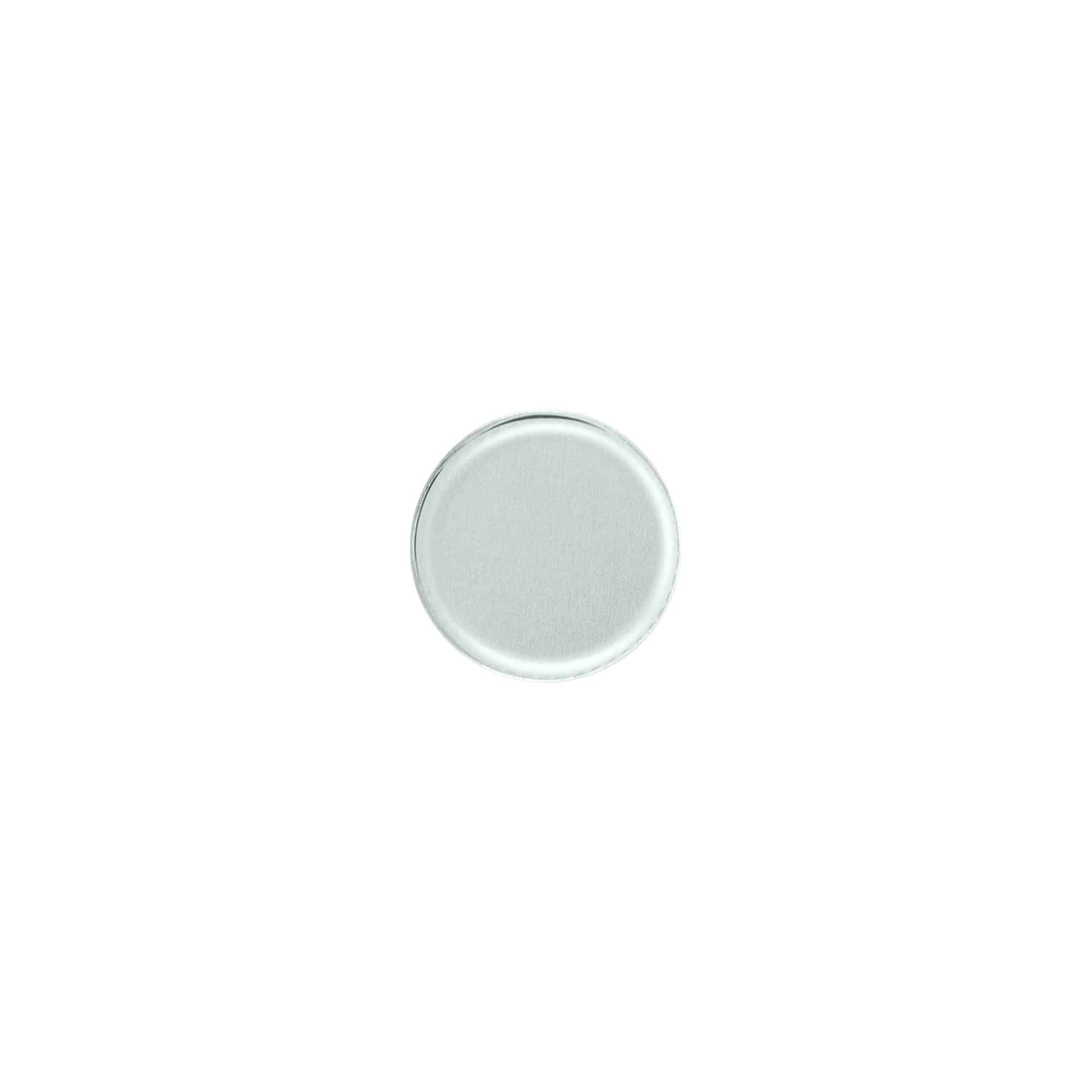 Schroefsluiting, metaal, zilver, voor monding: 18/410