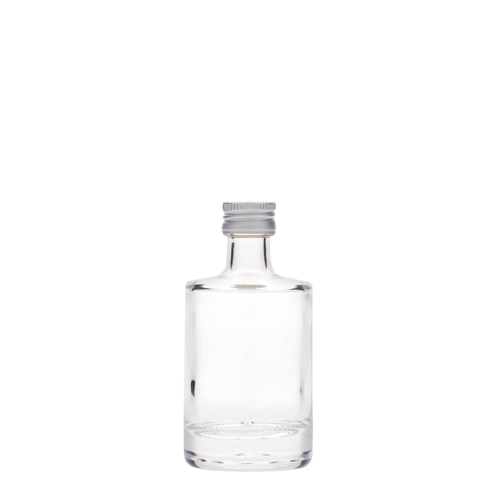 Glazen fles 'Aventura', 50 ml, monding: PP 18