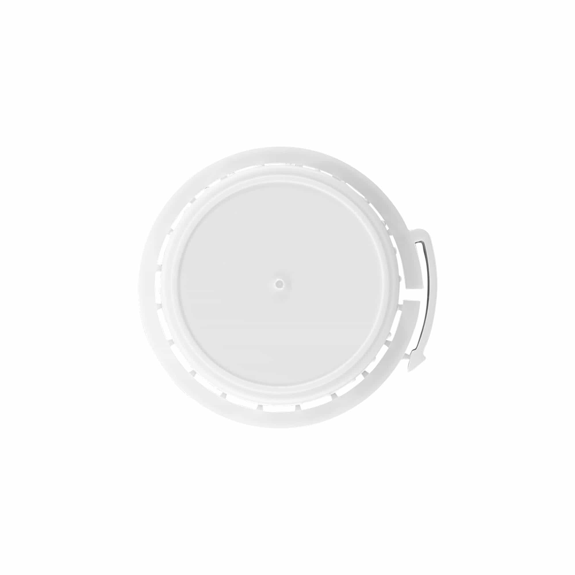 Schroefsluiting aluminium fles, PP-kunststof, wit, voor monding: DIN 32 Schroefsluiting aluminium fles, PP-kunststof, wit, voor monding: DIN 32