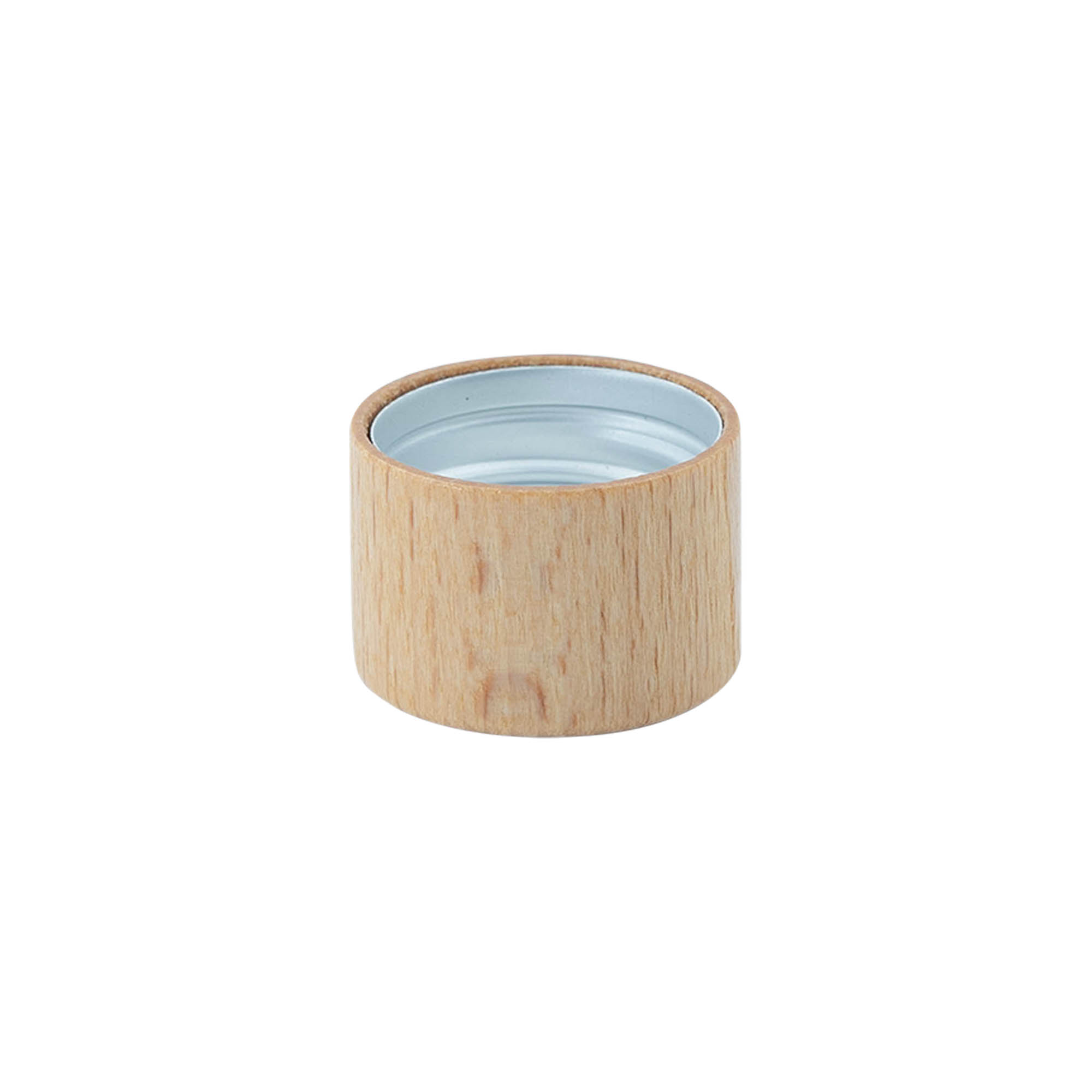 Schroefsluiting, metaal-hout, houtkleur, voor monding: PP 28 Schroefsluiting, metaal-hout, houtkleur, voor monding: PP 28