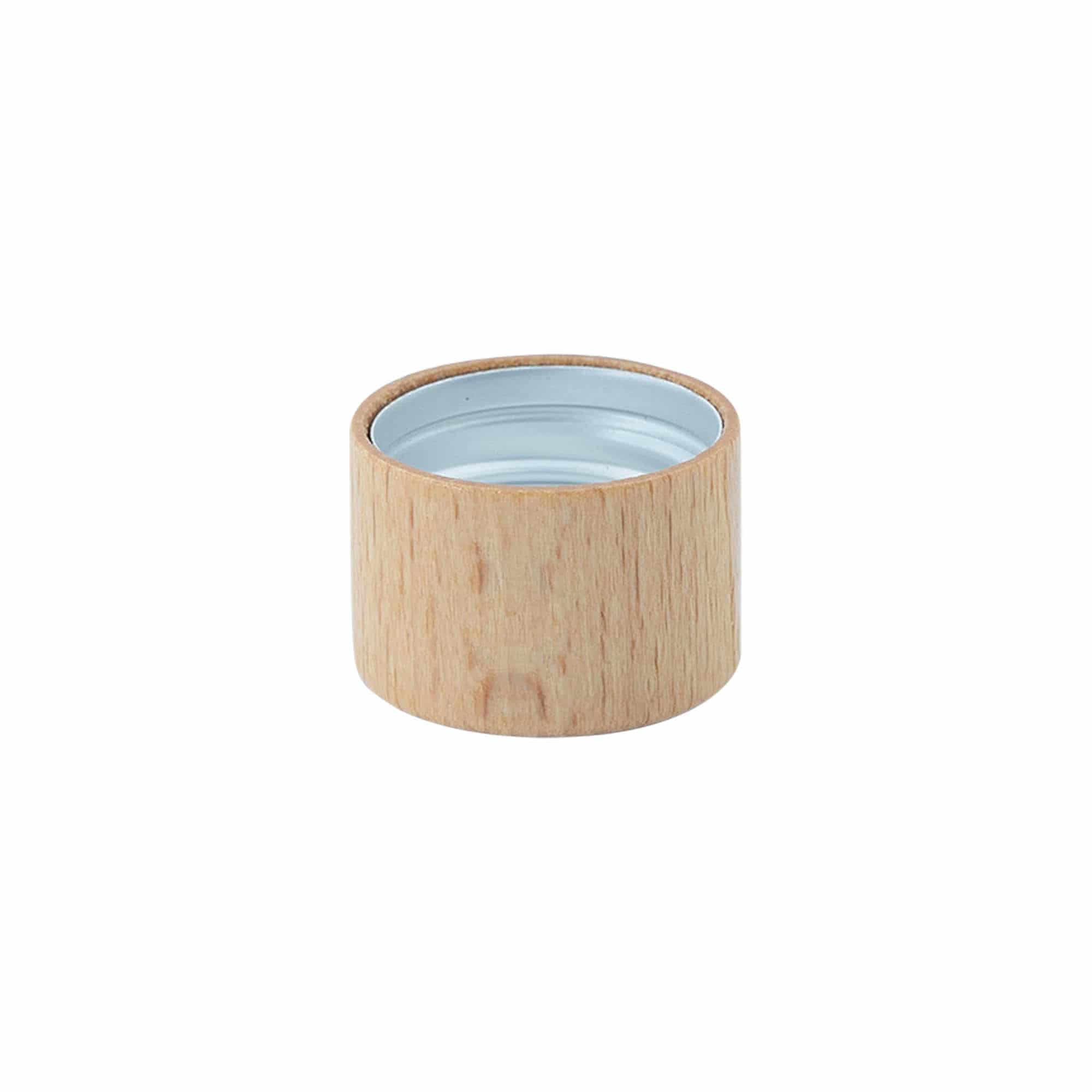 Schroefsluiting, metaal-hout, houtkleur, voor monding: PP 28