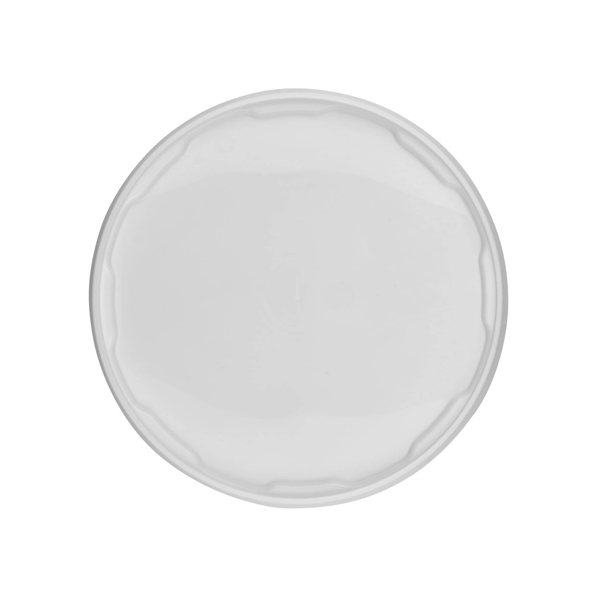 Couvercle pour seau 10 l, plastique PP, blanc