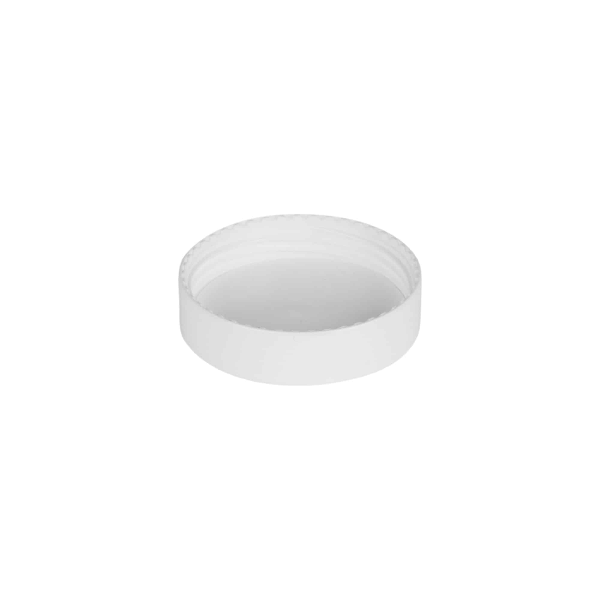 Schroefsluiting voor 'Antonella' 10 ml, PP-kunststof, wit