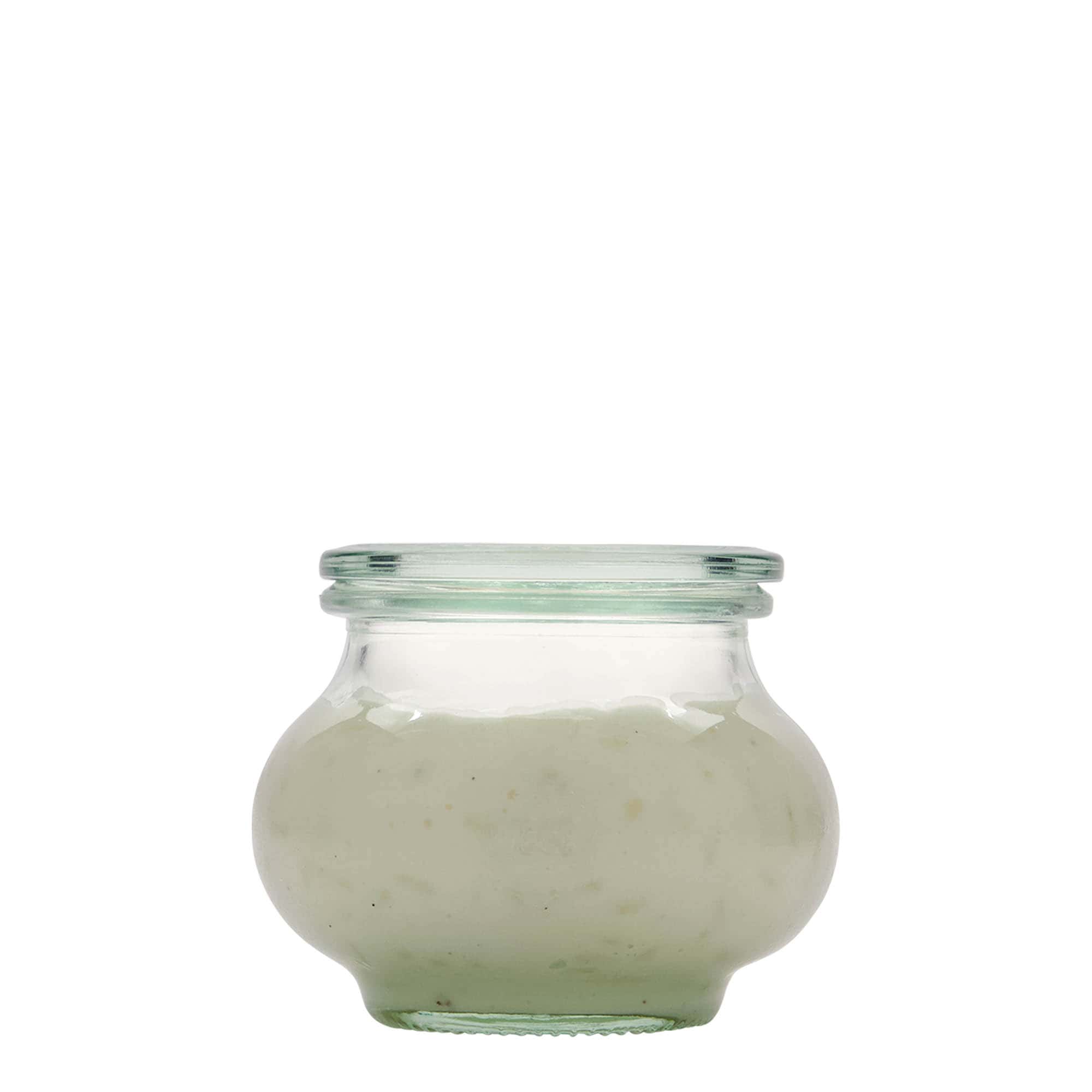 Bocal décoratif WECK 220 ml, bouchage: bords arrondis