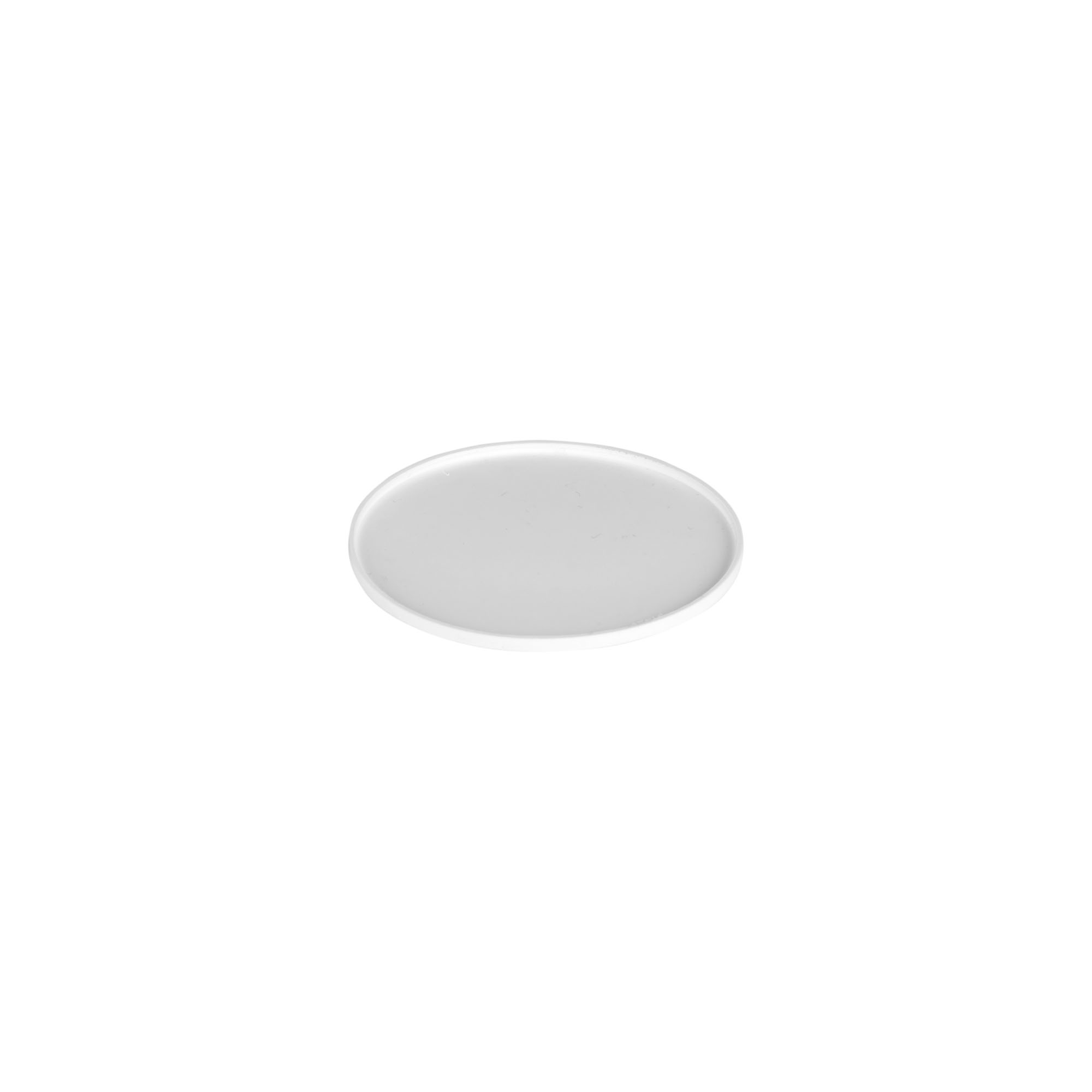 Couvertures pour 100 ml 'Bianca', plastique PP, blanc Couvertures pour 100 ml 'Bianca', plastique PP, blanc