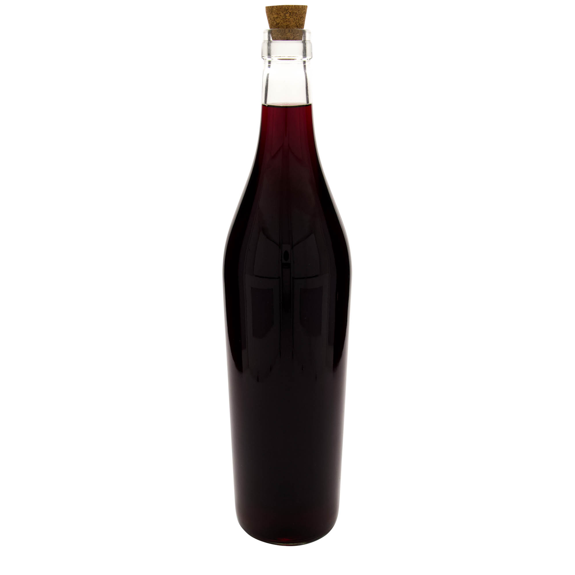 Glazen fles 'Big Joe', 3000 ml, monding: kurk