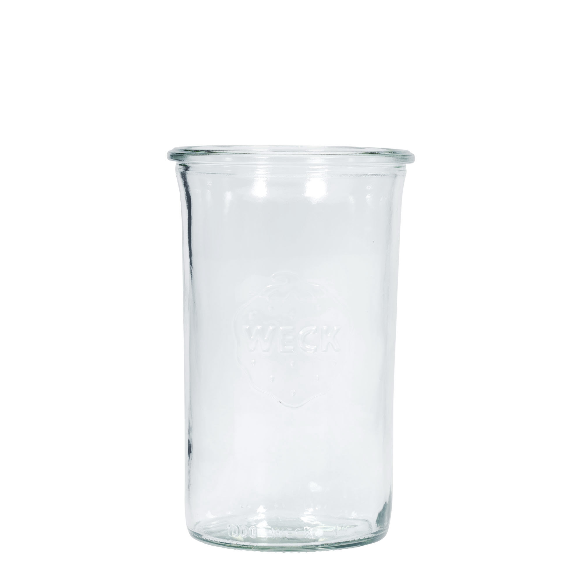Verrine WECK 1 000 ml, bouchage: bords arrondis Verrine WECK 1 000 ml, bouchage: bords arrondis