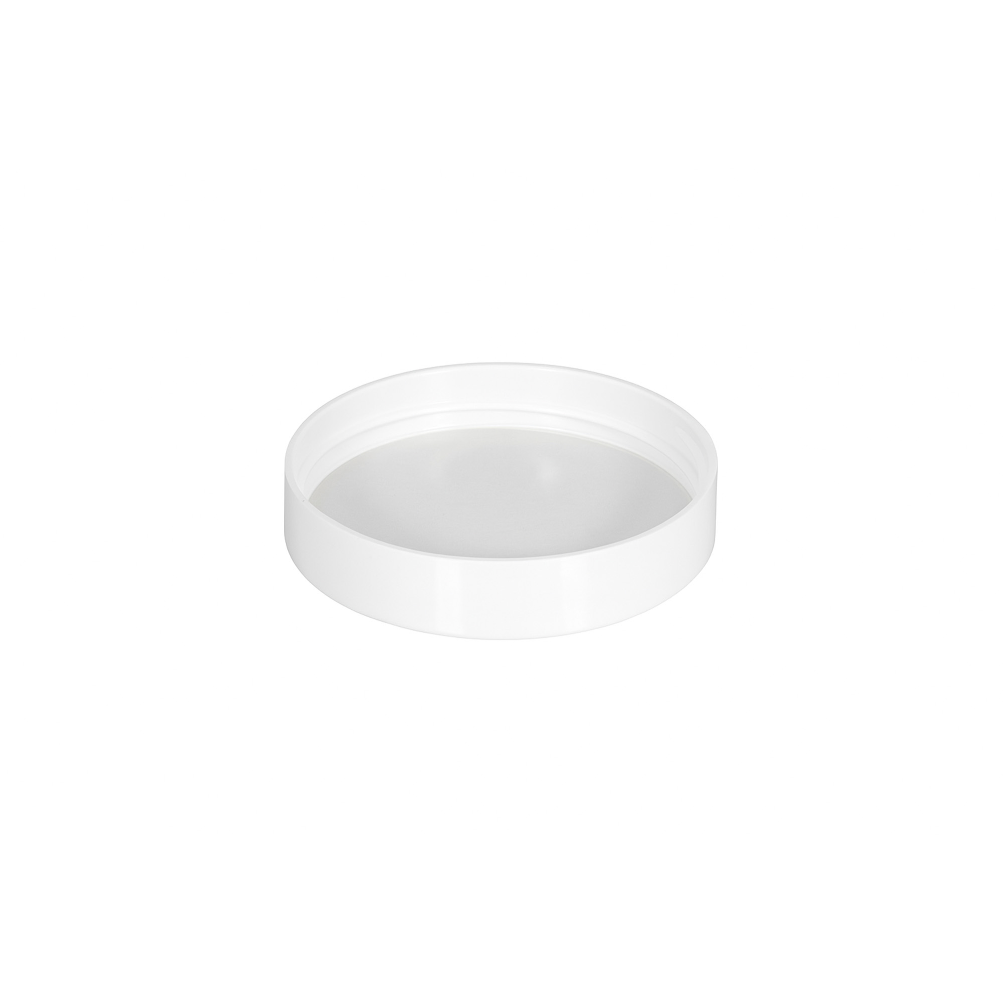 Schroefdop voor 120 ml 'Brown Line', PP, wit