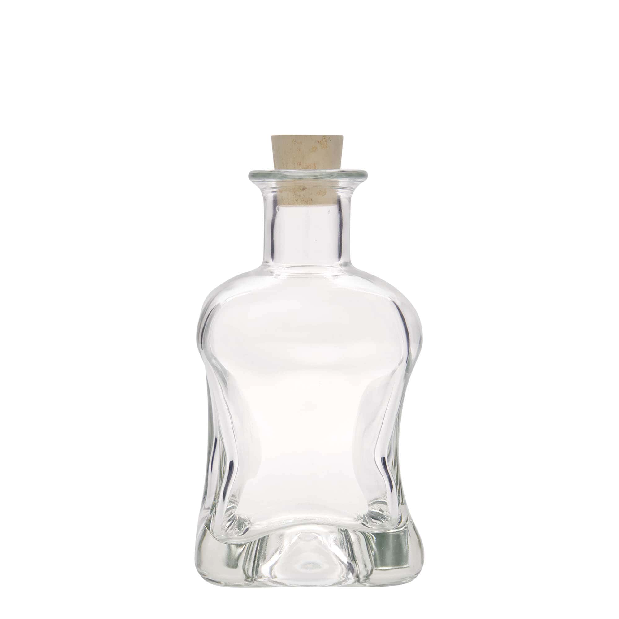 Bouteille en verre 350 ml 'Dublin', carrée, bouchage: bouchon