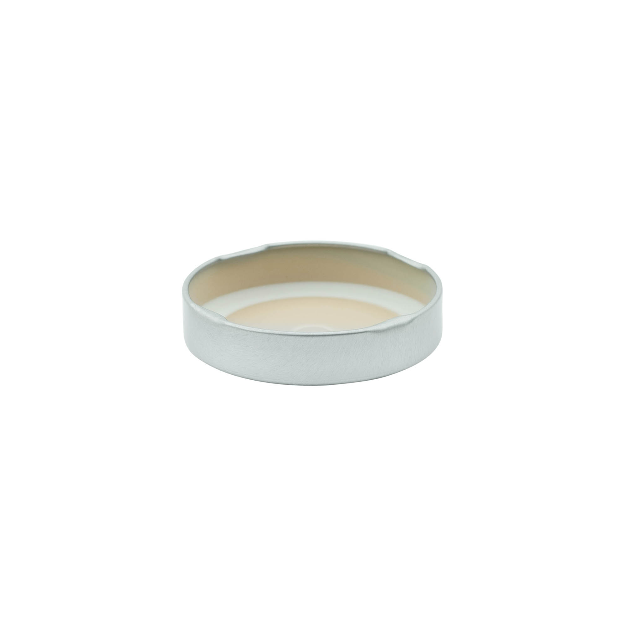 Deep-twist-offsluiting, blik, zilver, voor monding: Deep-TO 63