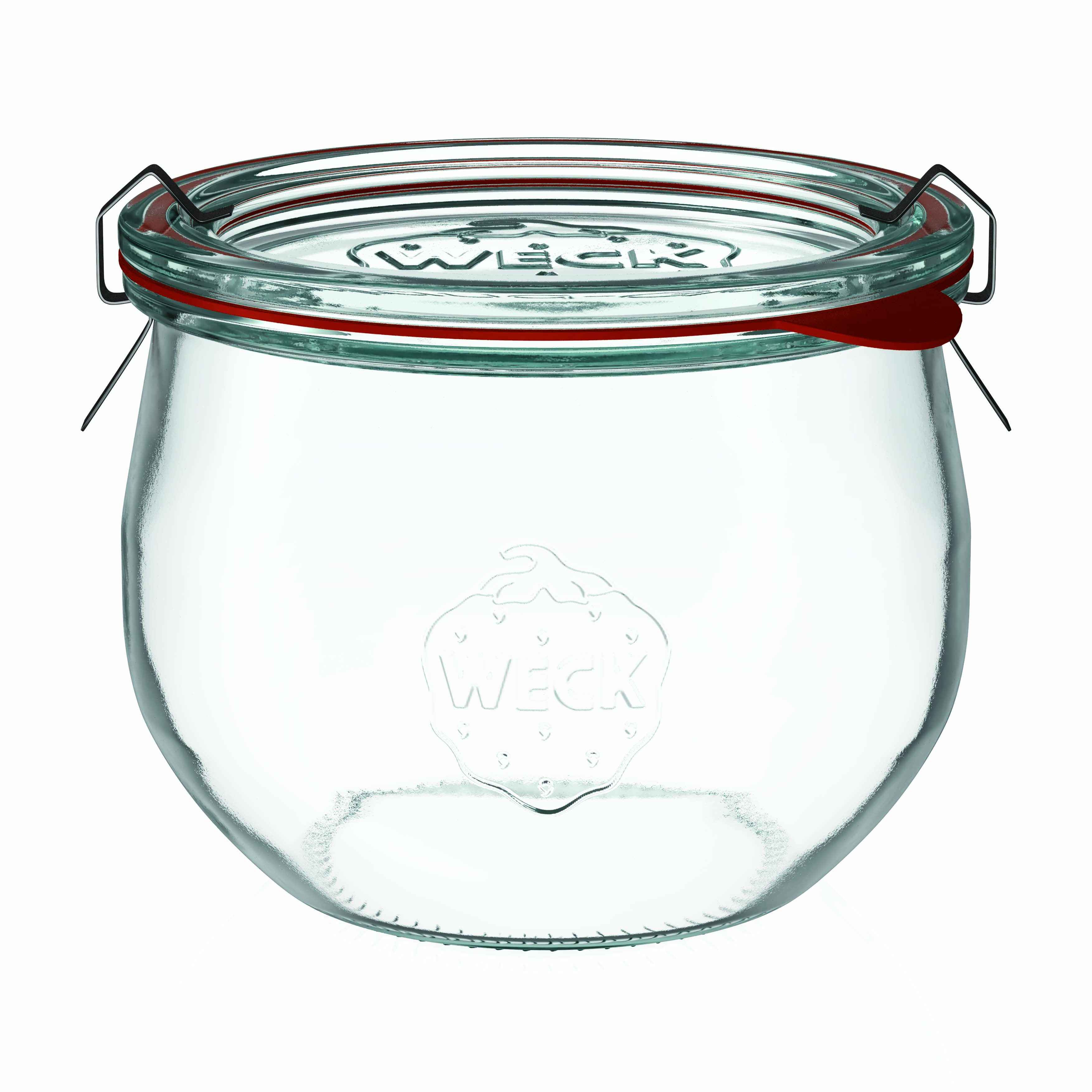 WECK-tulppot, 580 ml, monding: ronde rand