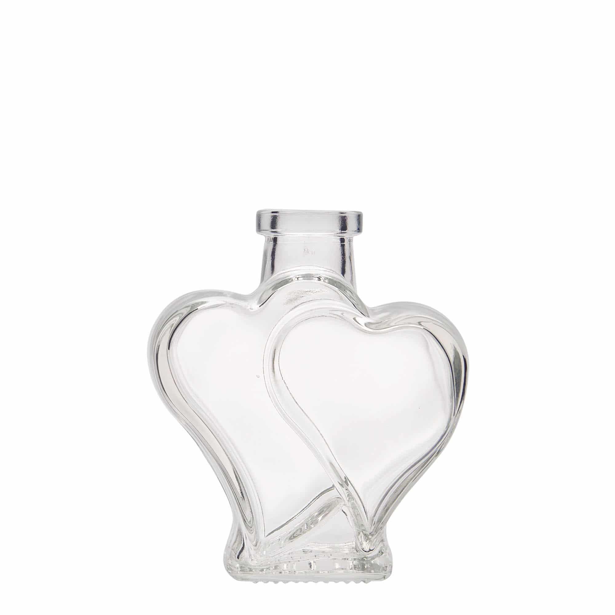 Glazen fles 'Dubbelhart', 200 ml, monding: kurk Glazen fles 'Dubbelhart', 200 ml, monding: kurk