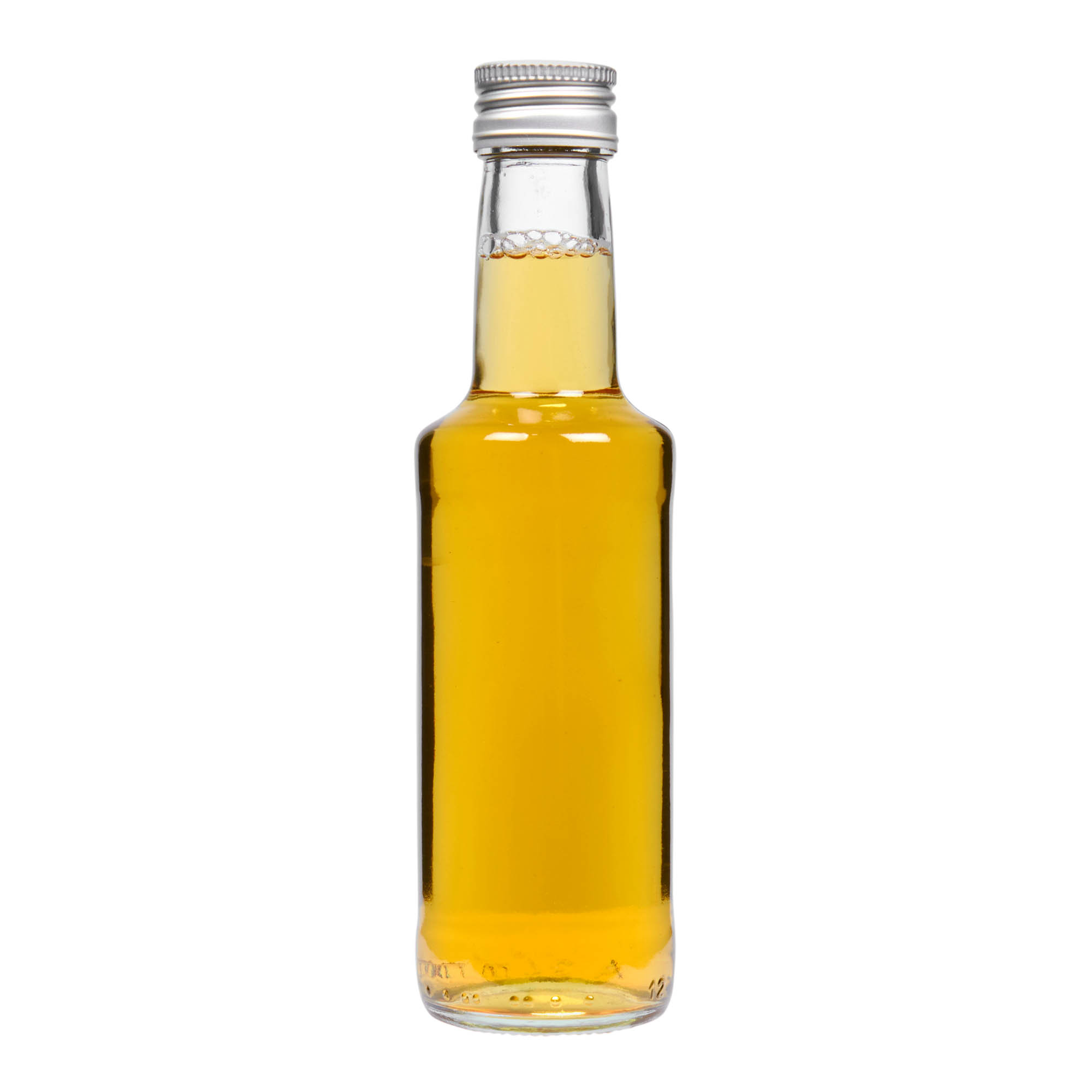 Glazen fles 'Bernie', 200 ml, monding: PP 28
