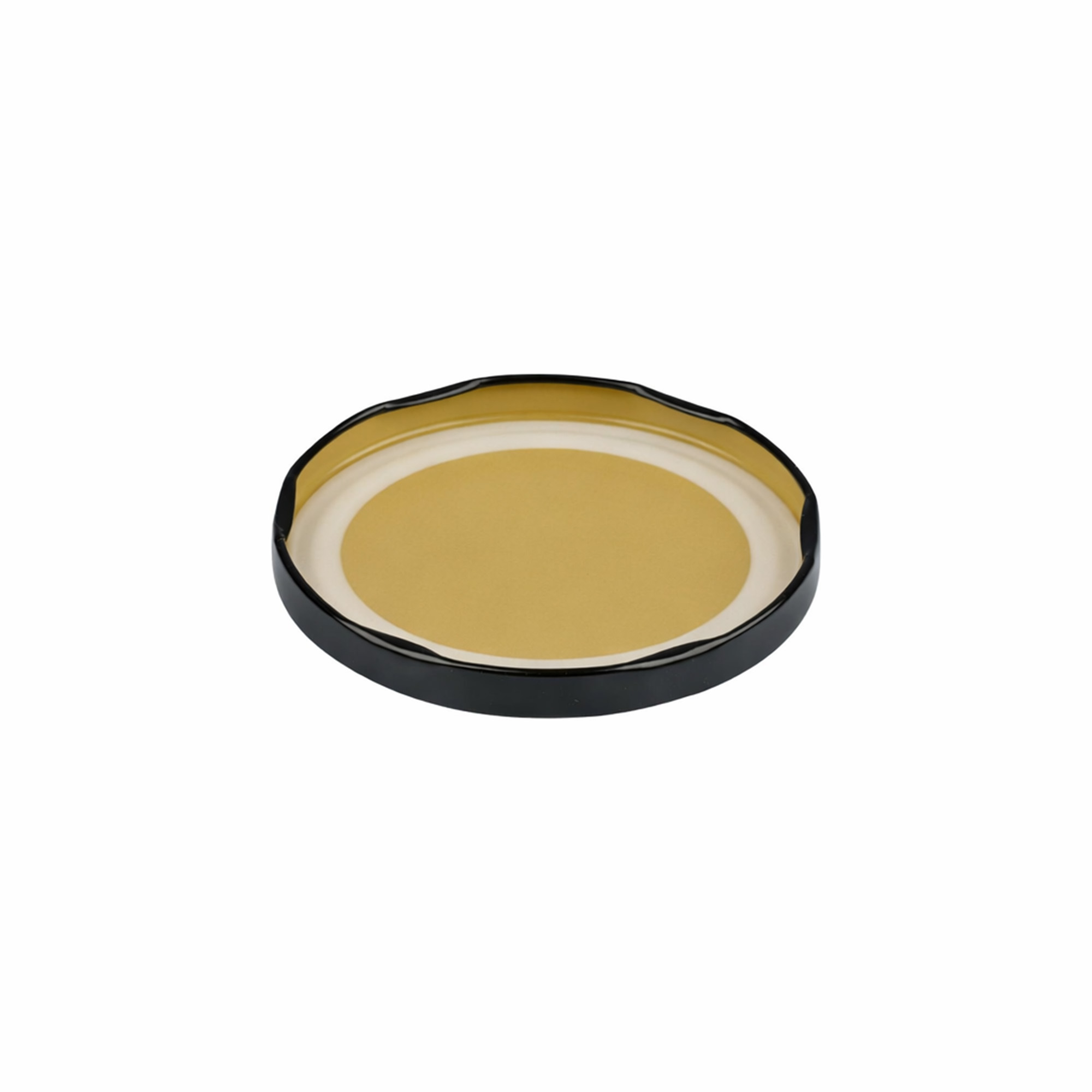 Couvercle Twist-Off, fer blanc, stérilisable, noir, pour bouchage: TO 82