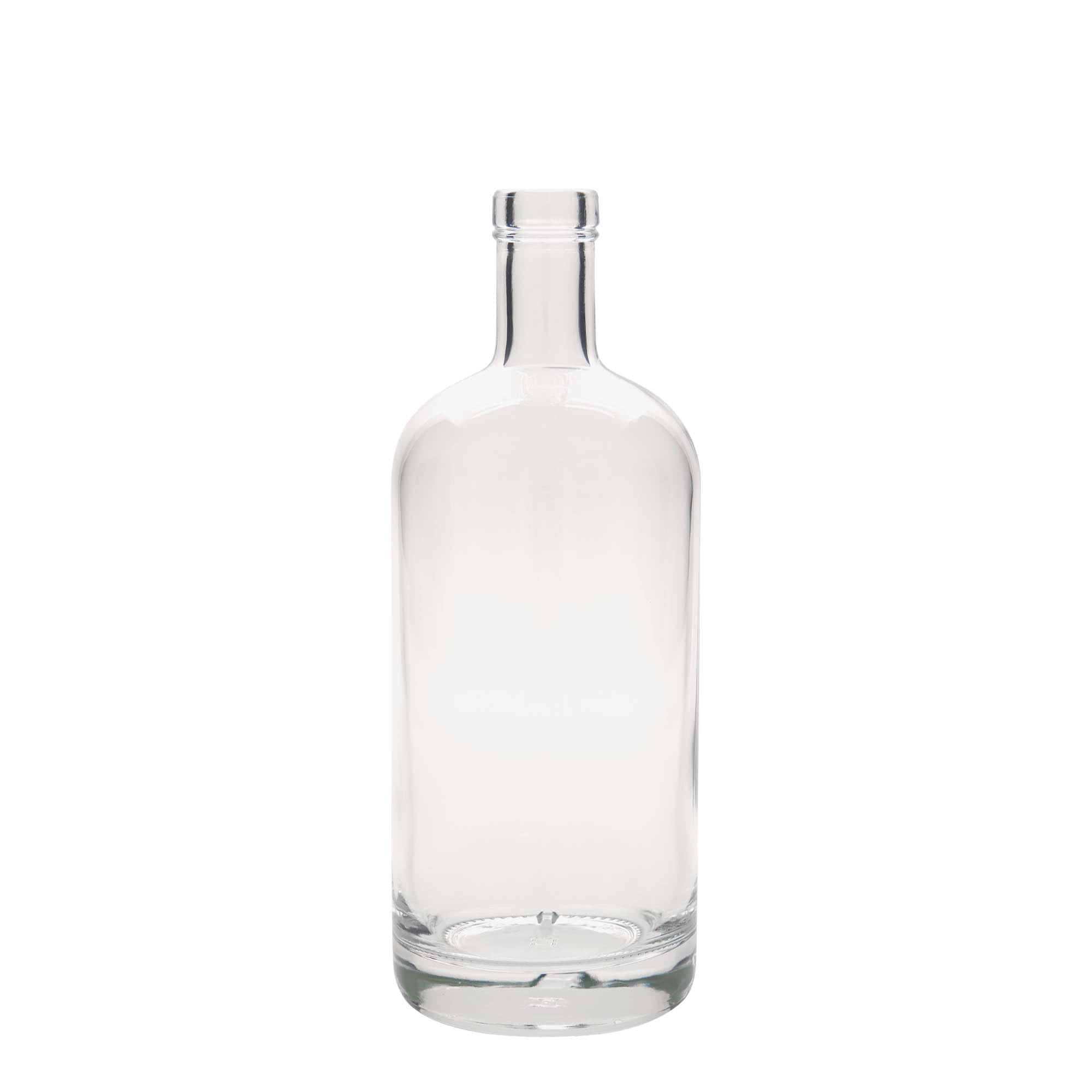 Glazen fles 'Linea Uno', 700 ml, monding: kurk