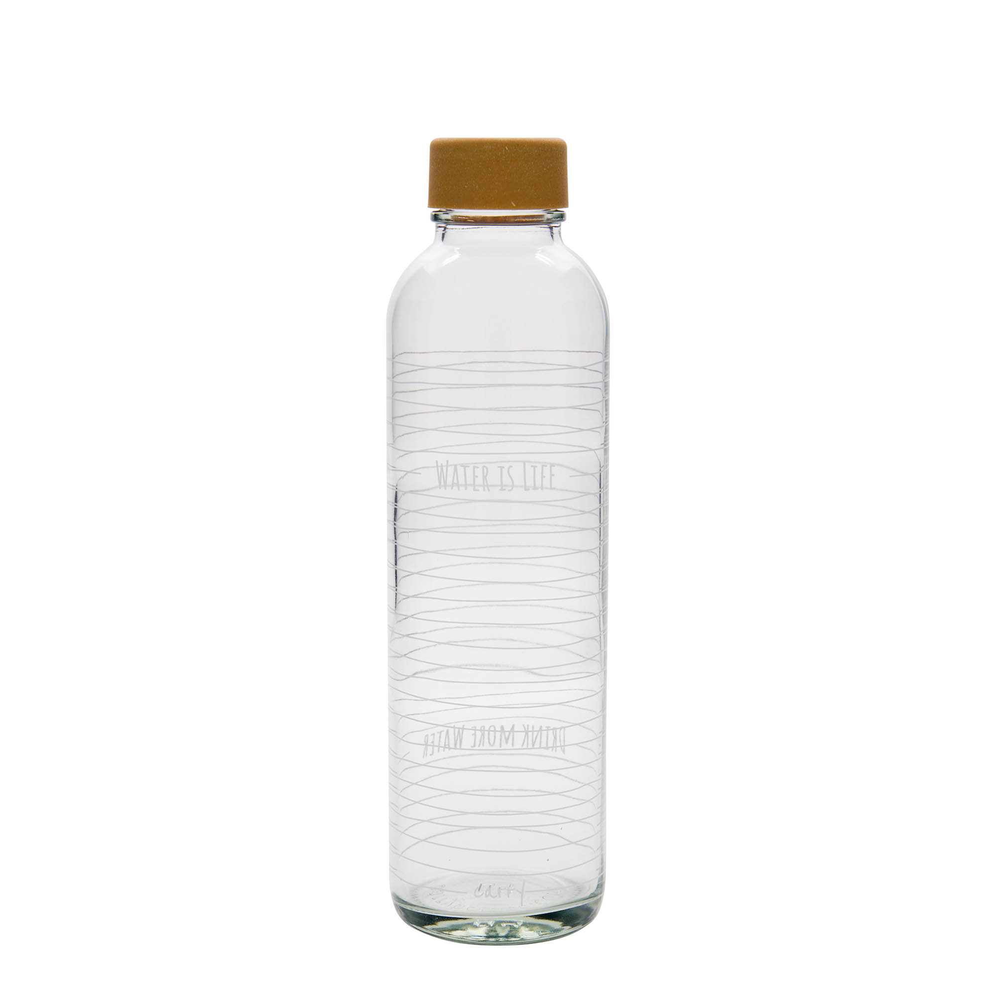 Gourde 700 ml 'CARRY Bottle', motif : Water is Life, bouchage: Bougage à vis Gourde 700 ml 'CARRY Bottle', motif : Water is Life, bouchage: Bougage à vis
