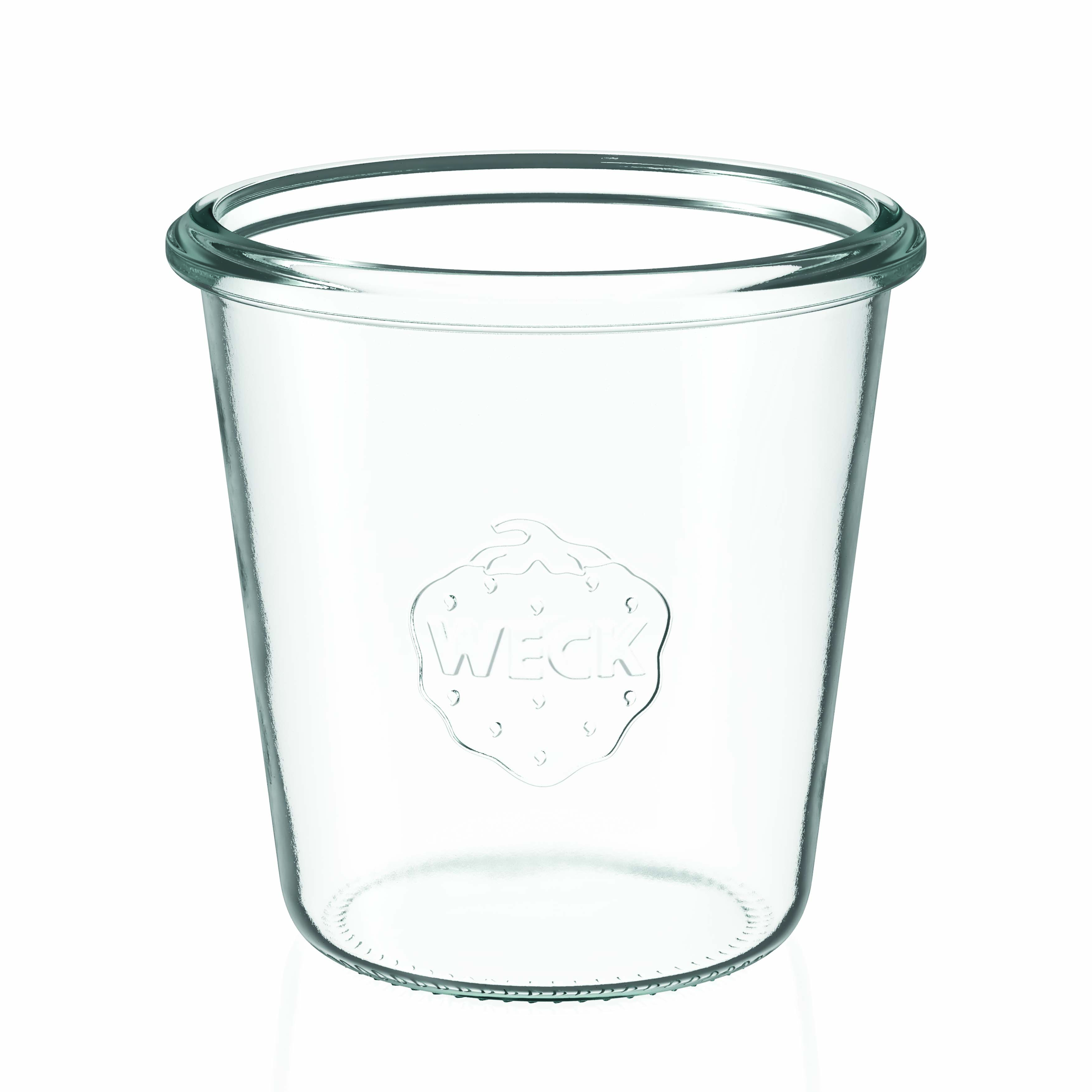Verrine WECK 290 ml, bouchage: bords arrondis Verrine WECK 290 ml, bouchage: bords arrondis