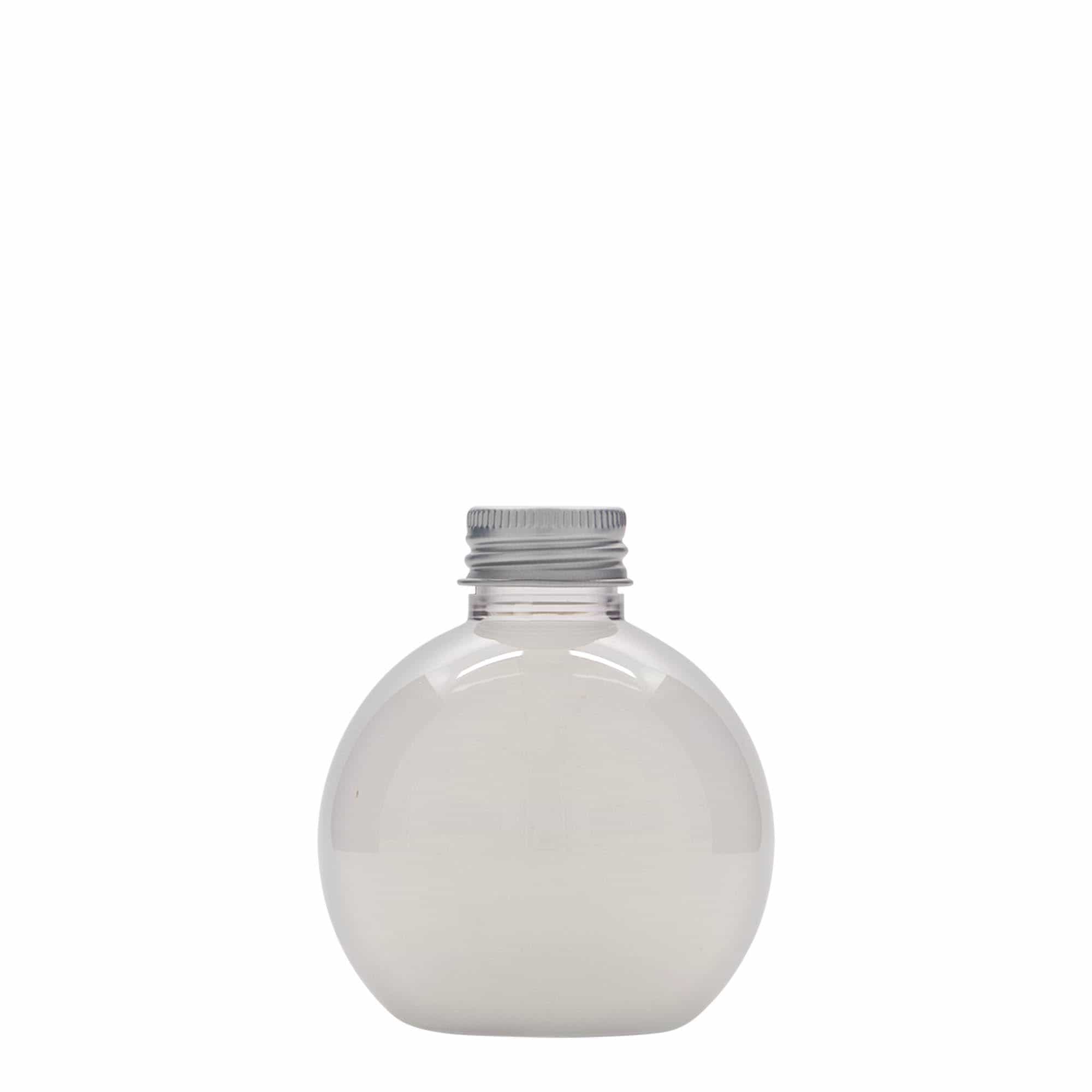 Petfles 'Perry', 150 ml, rond, kunststof, monding: 24/410