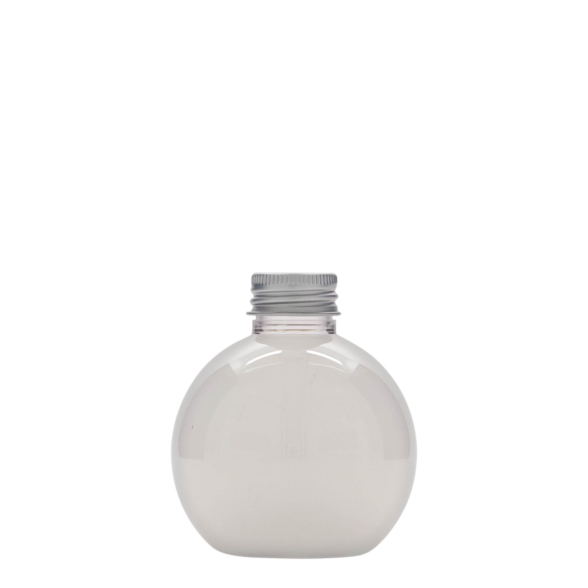 Bouteille en PET 150 ml « Perry », ronde, plastique, bouchage:  24/410