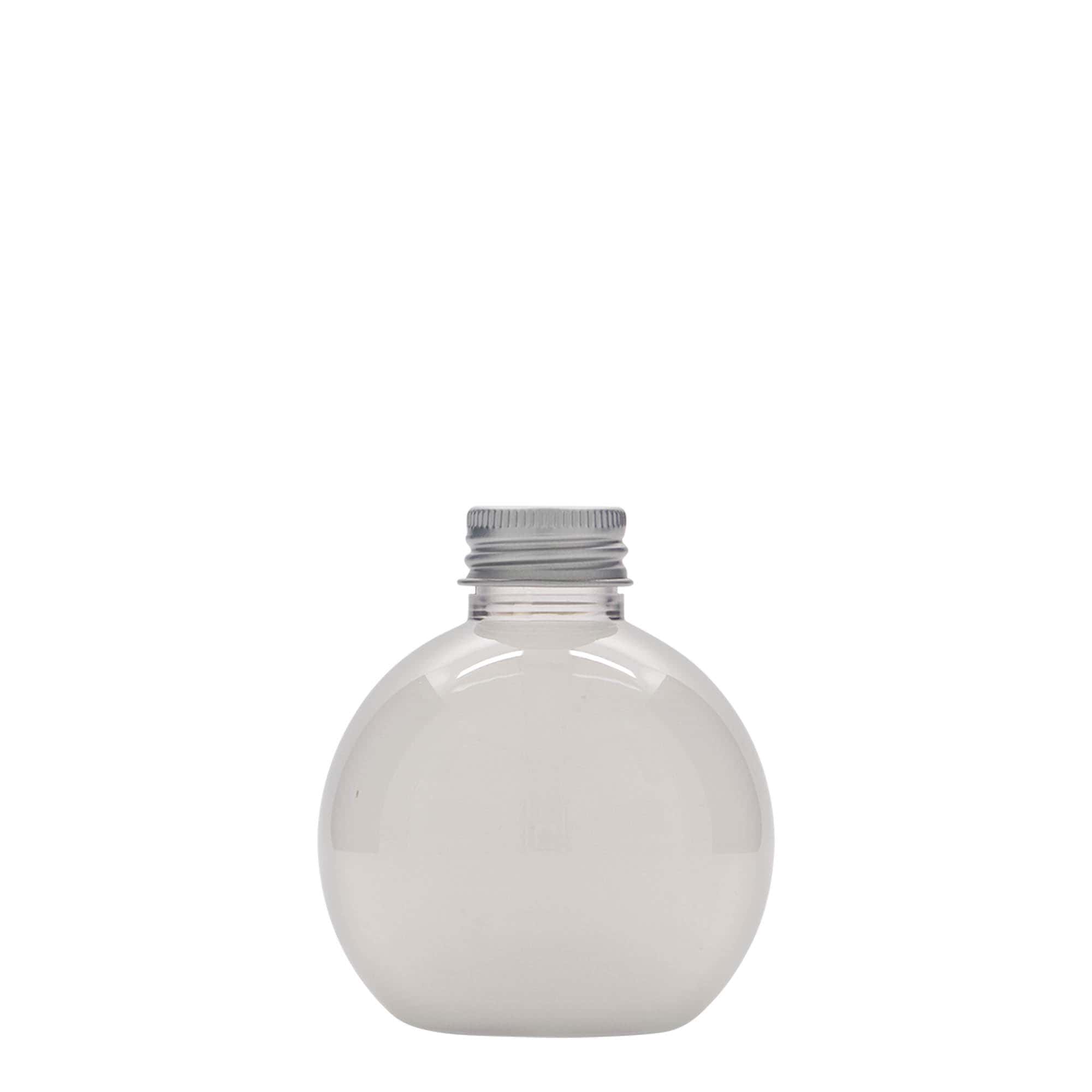 Bouteille en PET 150 ml « Perry », ronde, plastique, bouchage:  24/410