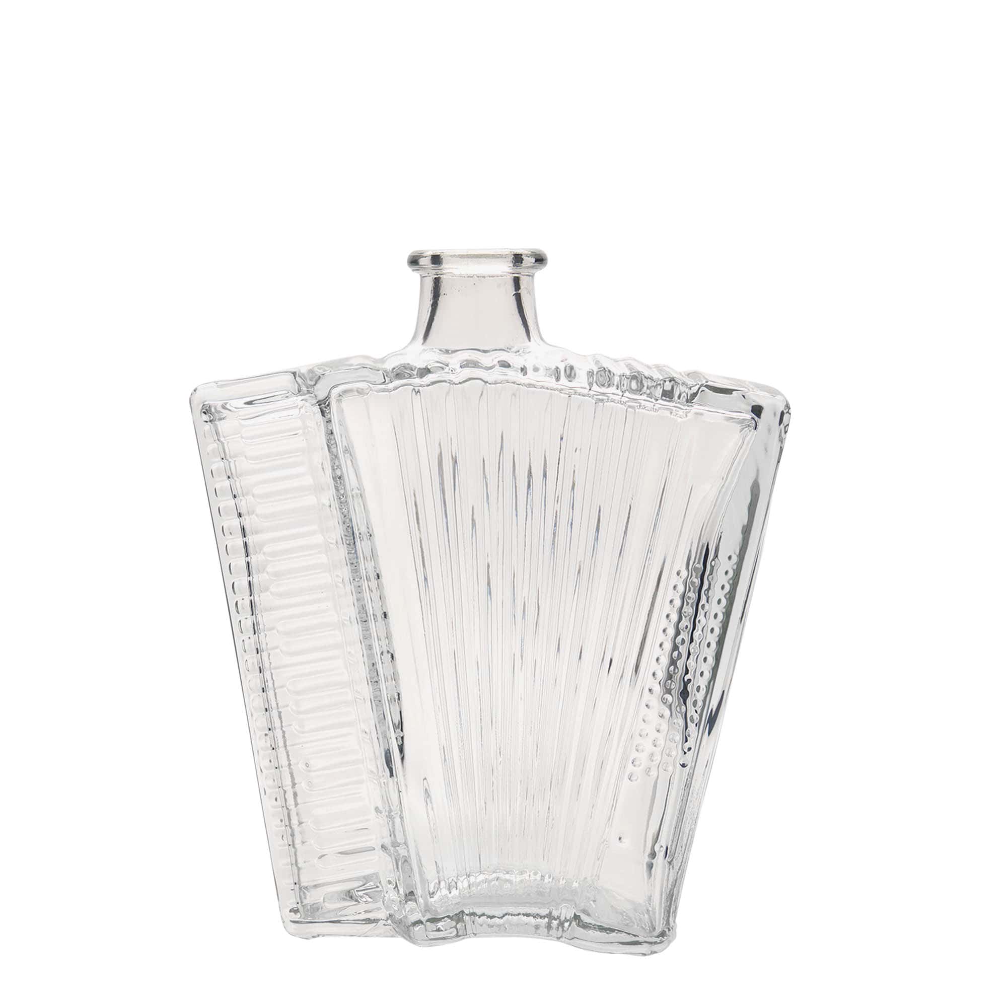 Bouteille en verre 500 ml 'Accordéon', bouchage: bouchon
