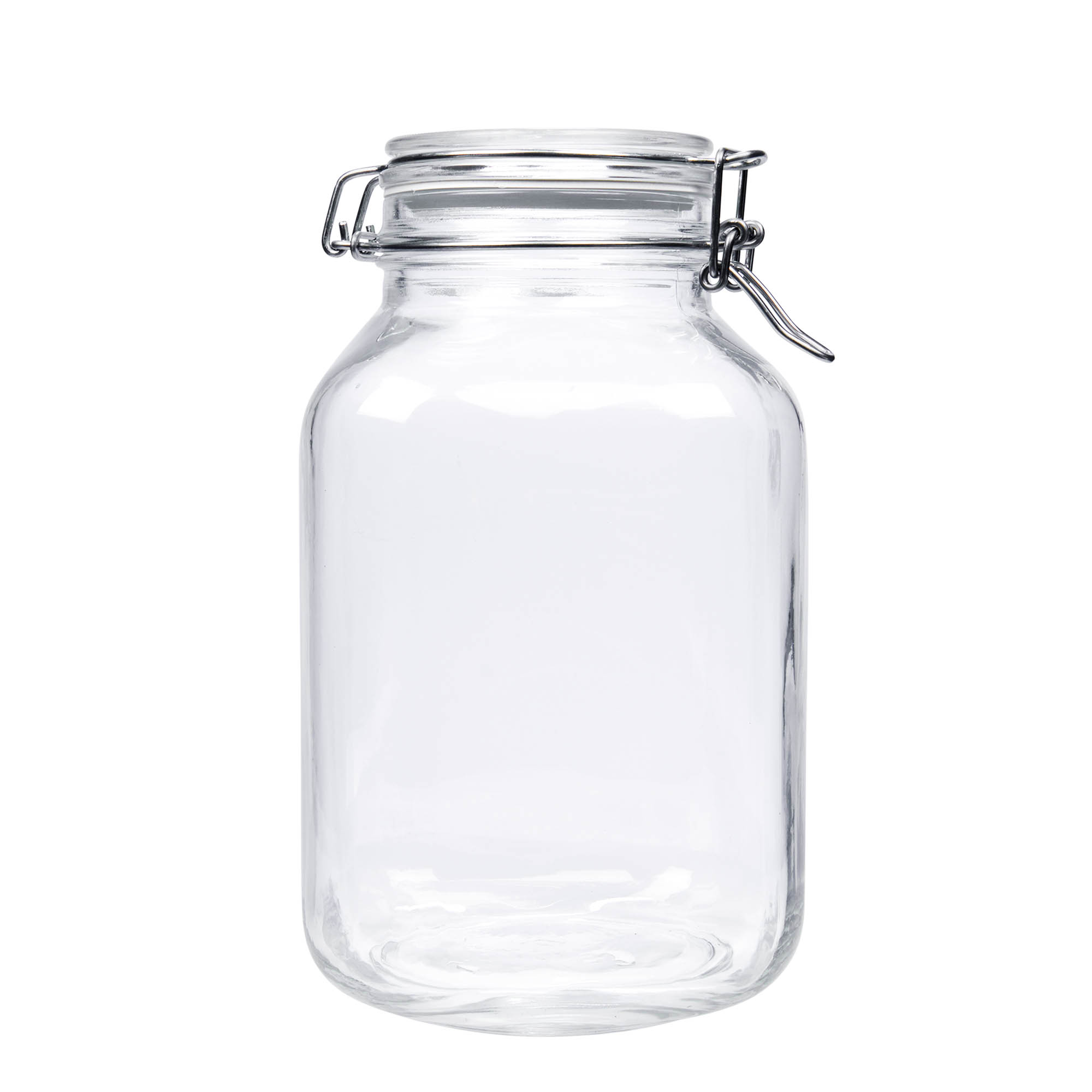 Bocal à fermeture mécanique 3 000 ml 'Fido', carré, bouchage: bouchon mécanique Bocal à fermeture mécanique 3 000 ml 'Fido', carré, bouchage: bouchon mécanique