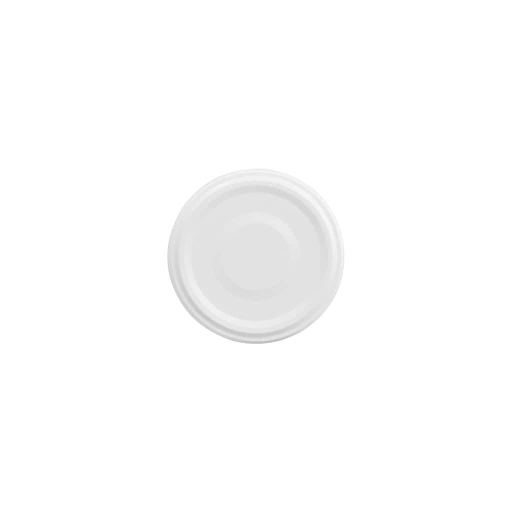 Couvercle Twist-Off, fer blanc, blanc, pour bouchage: TO 48