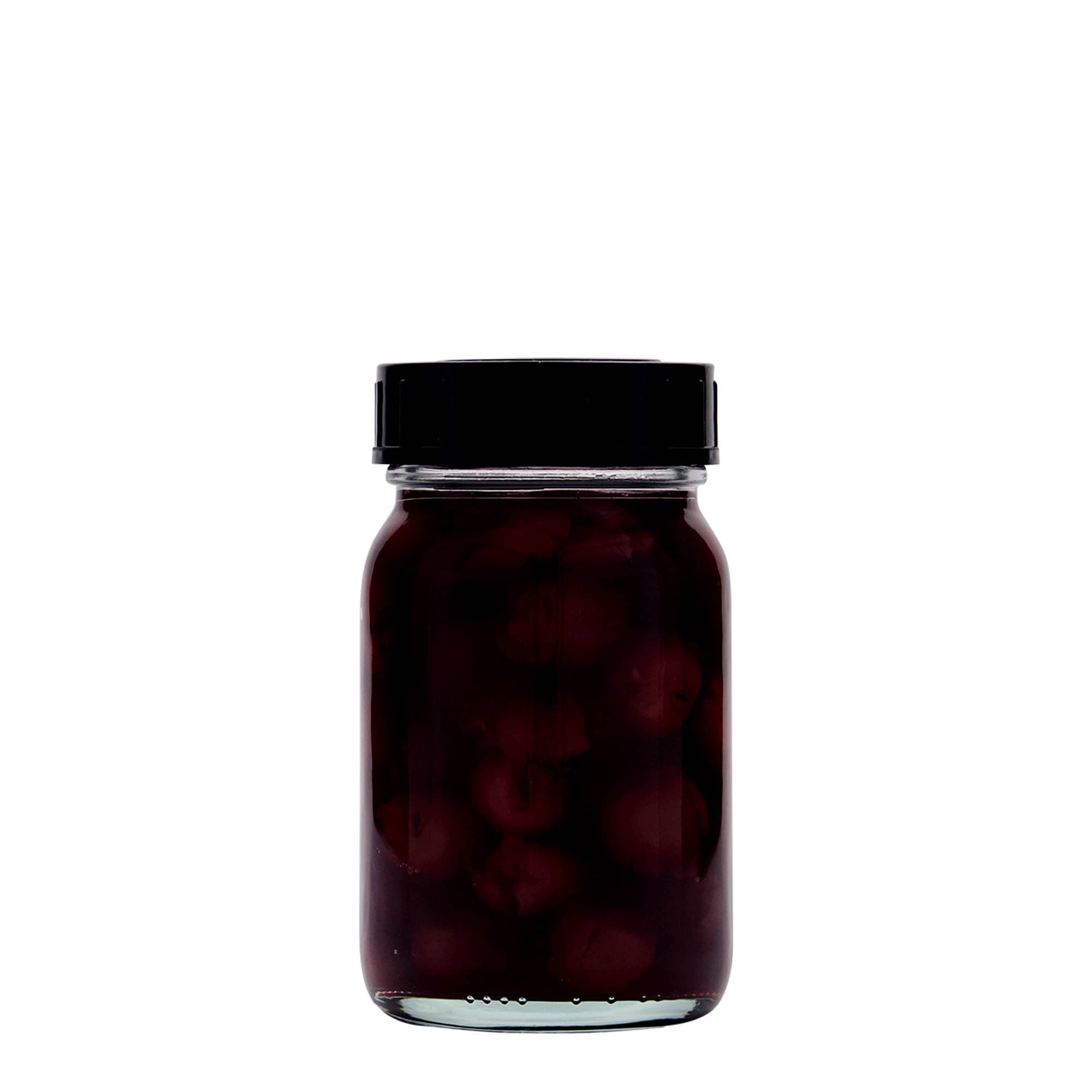 Pot met brede hals, 200 ml, monding: DIN 55