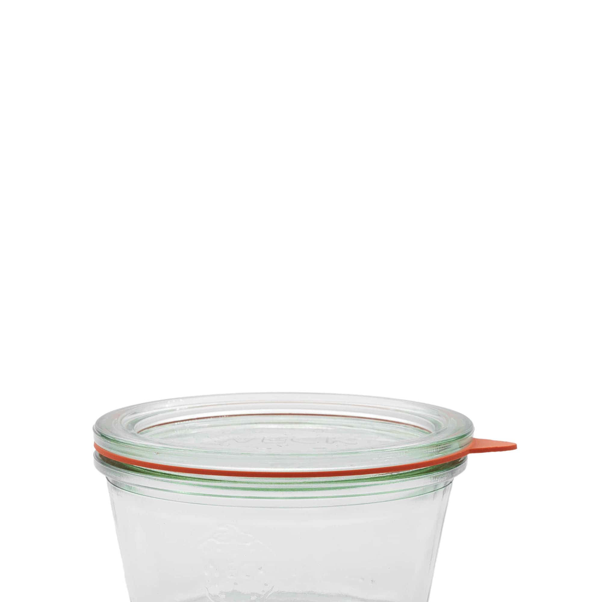 WECK-inmaakring RR100, rood, monding: ronde rand WECK-inmaakring RR100, rood, monding: ronde rand