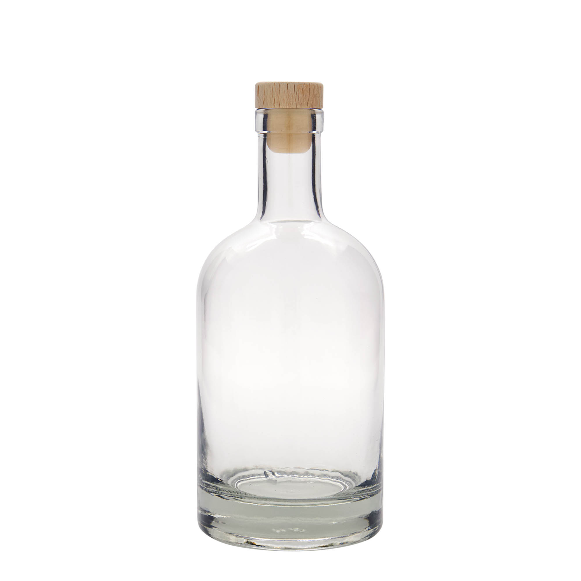 Glazen fles 'First Class', 700 ml, monding: kurk