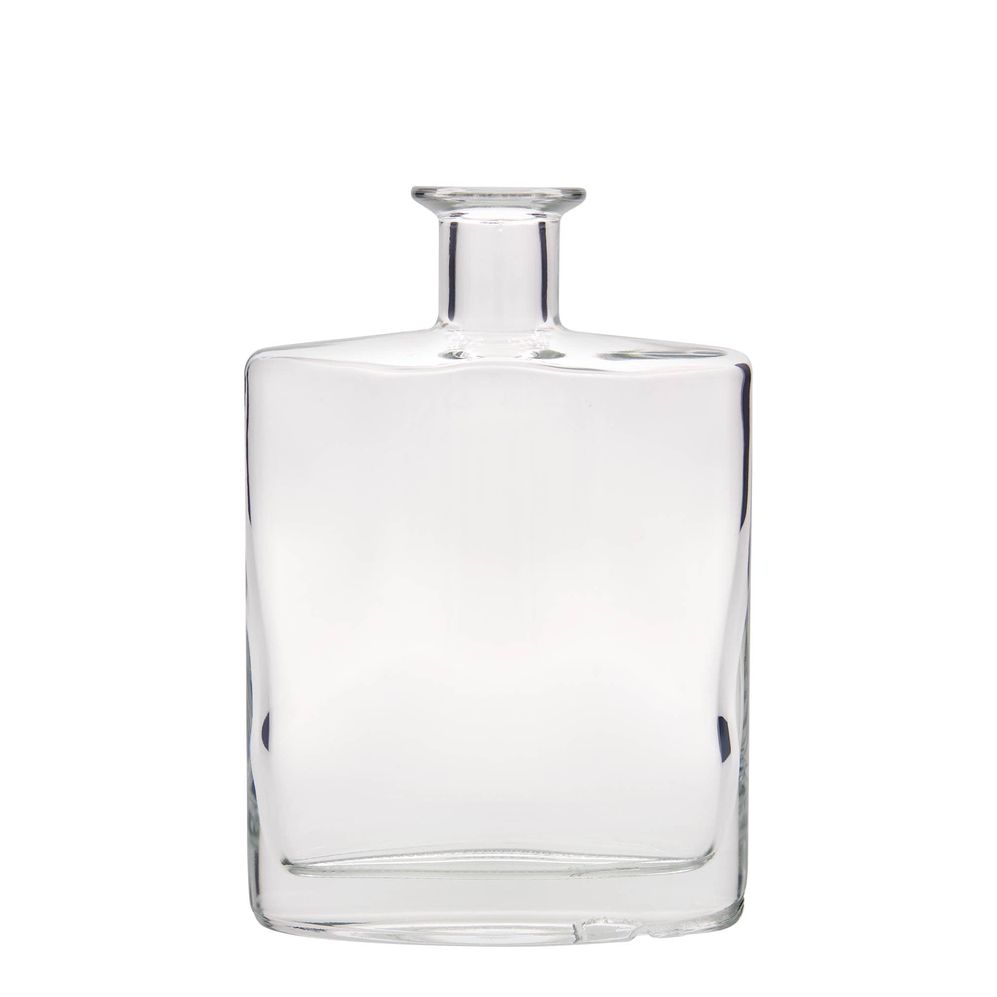 Bouteille en verre 700 ml « Zorbas », ovale, bouchage: bouchon