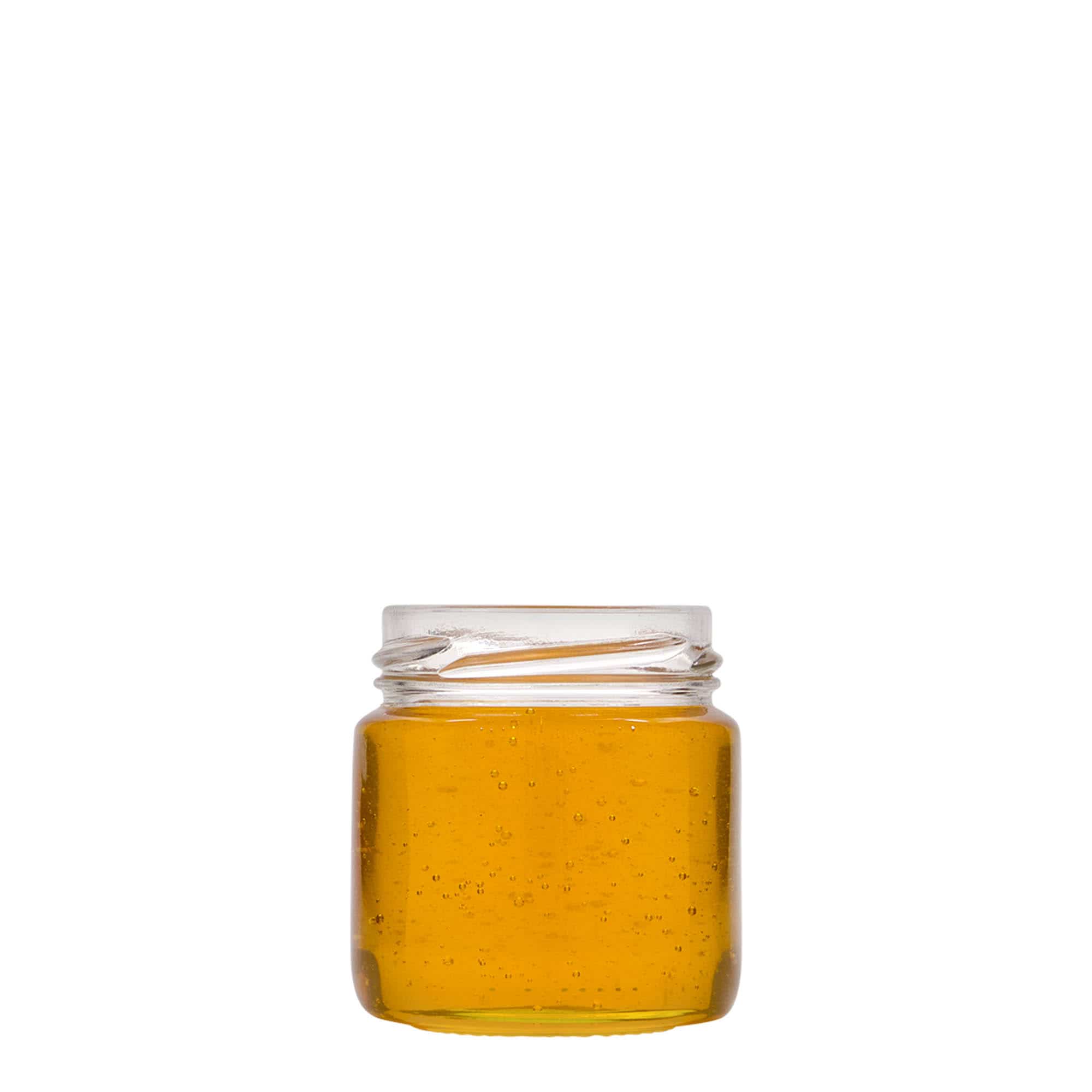 Ronde pot, 106 ml, monding: twist-off (TO 53) Ronde pot, 106 ml, monding: twist-off (TO 53)