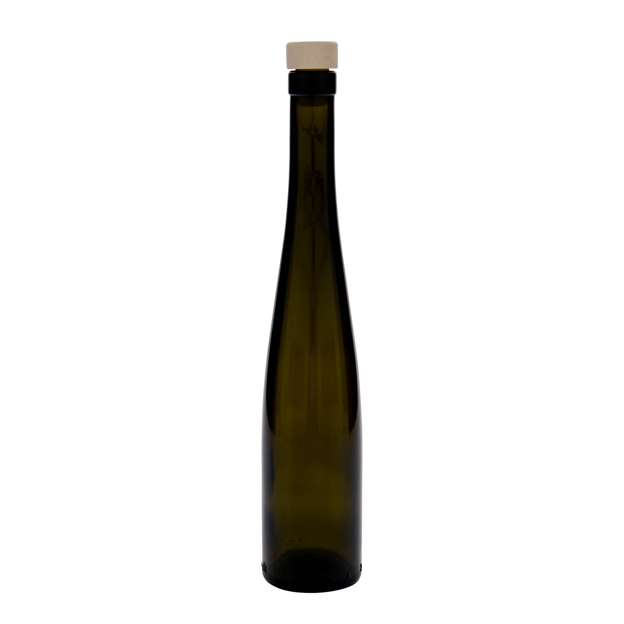 Bouteille en verre 375 ml 'Bouteille de vin', vert antique, bouchage: bouchon Bouteille en verre 375 ml 'Bouteille de vin', vert antique, bouchage: bouchon