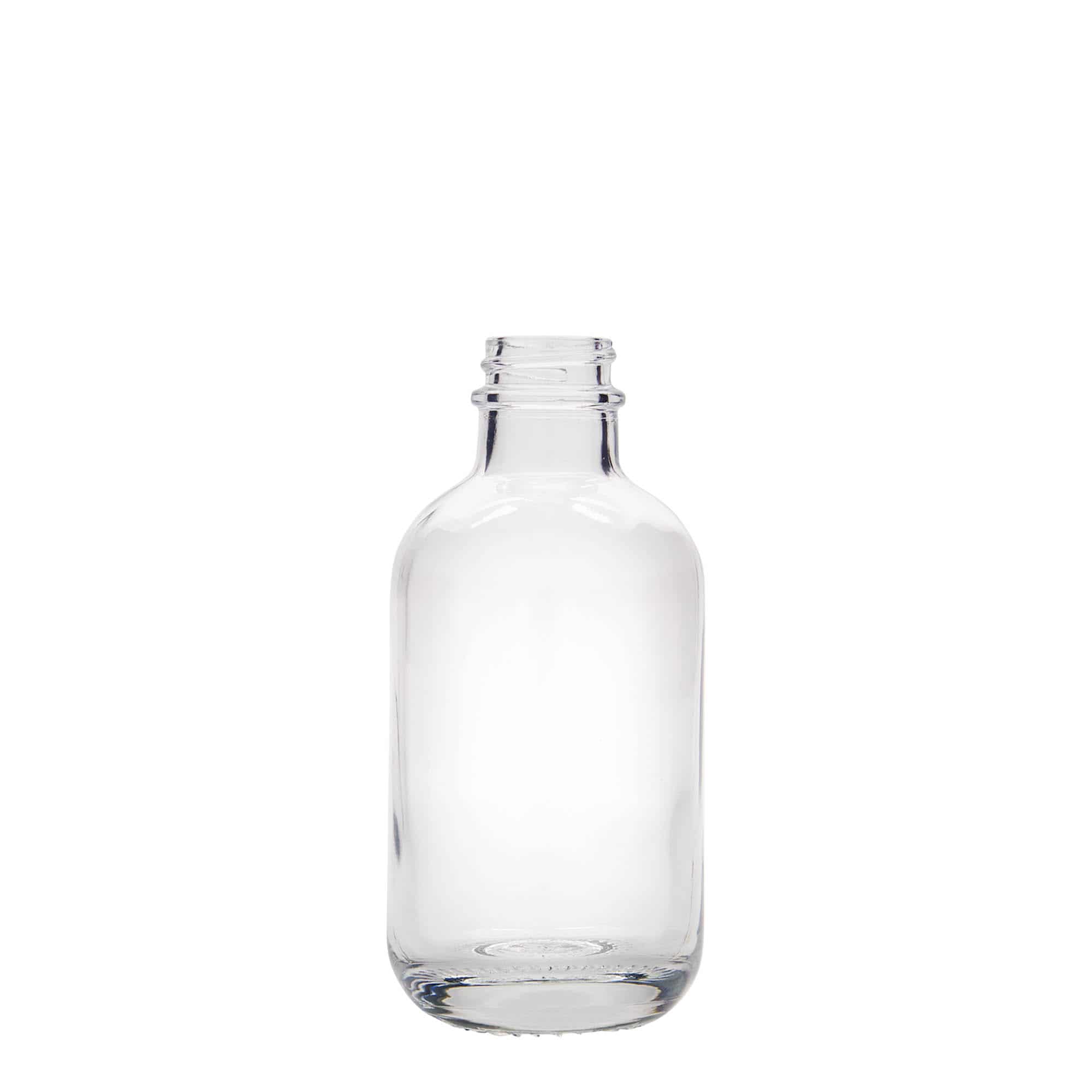 Glazen fles 'Lotto', 200 ml, monding: GPI 28 Glazen fles 'Lotto', 200 ml, monding: GPI 28
