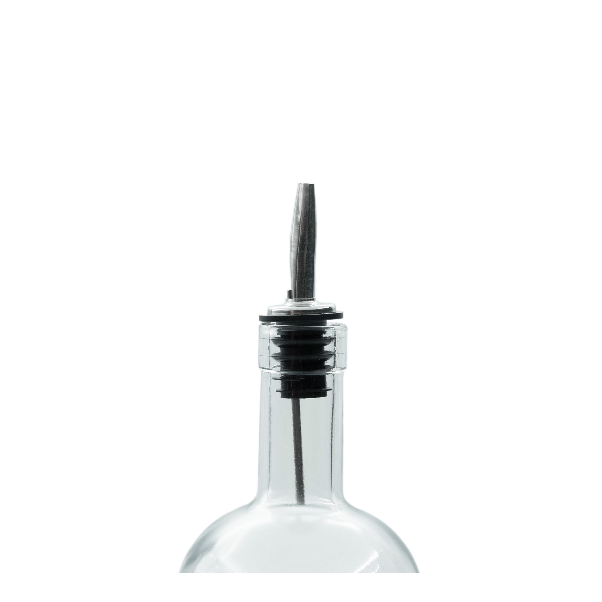 Bec-verseur inox avec conduit d’air, acier inoxydable, argenté-noir Bec-verseur inox avec conduit d’air, acier inoxydable, argenté-noir