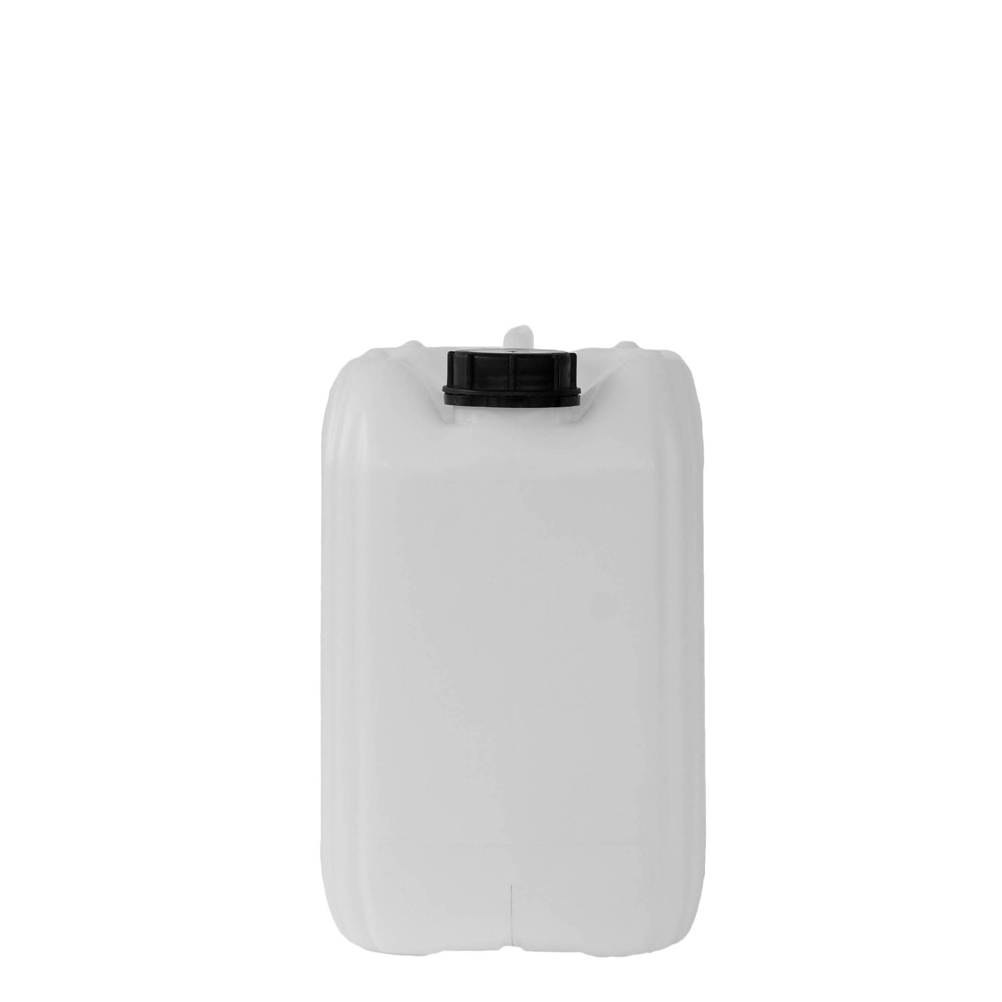 Bidon 10 l, rectangulaire, plastique PEHD, nature, bouchage: ND 55 Bidon 10 l, rectangulaire, plastique PEHD, nature, bouchage: ND 55