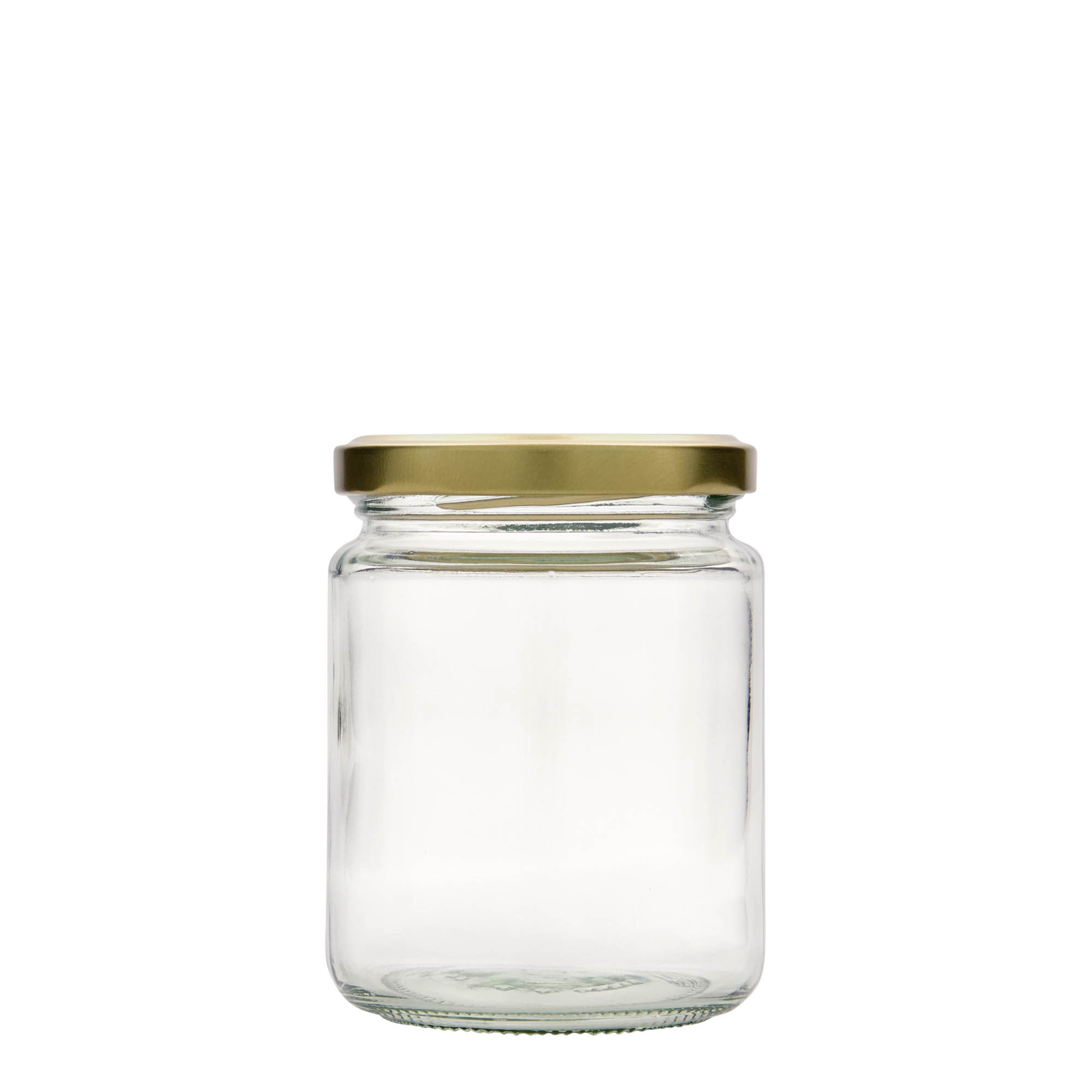 Hoge ronde pot, 275 ml, monding: twist-off (TO 66) Hoge ronde pot, 275 ml, monding: twist-off (TO 66)