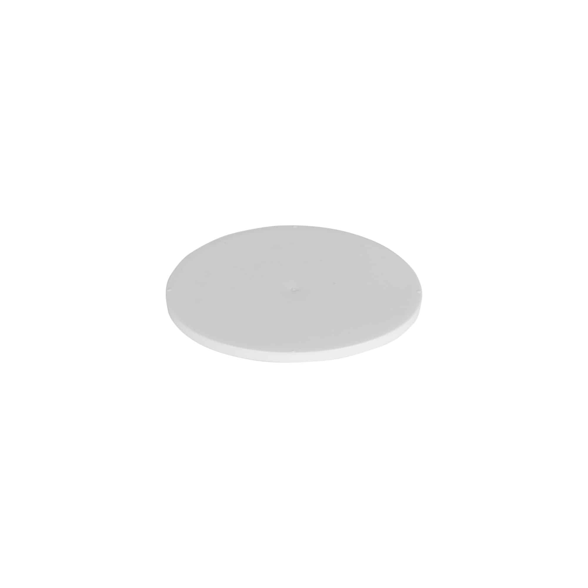 Couvertures pour 150 ml 'Bianca', plastique PP, blanc