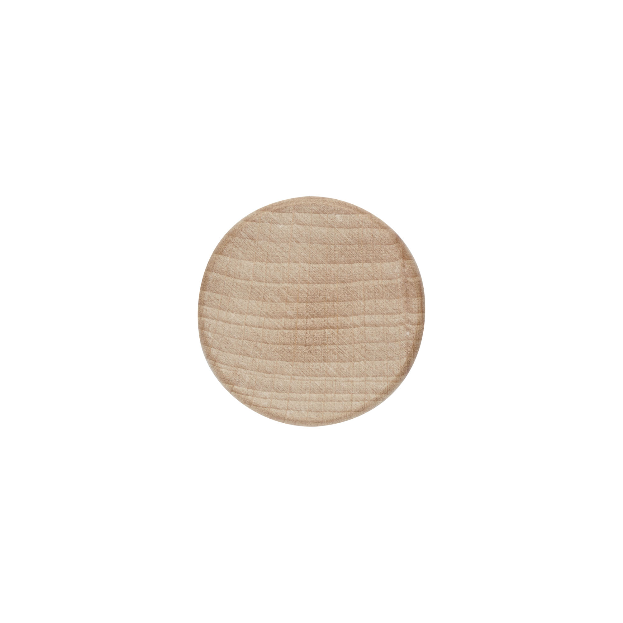 Bouchon à vis, bois, beige, pour goulot : GPI 28/400