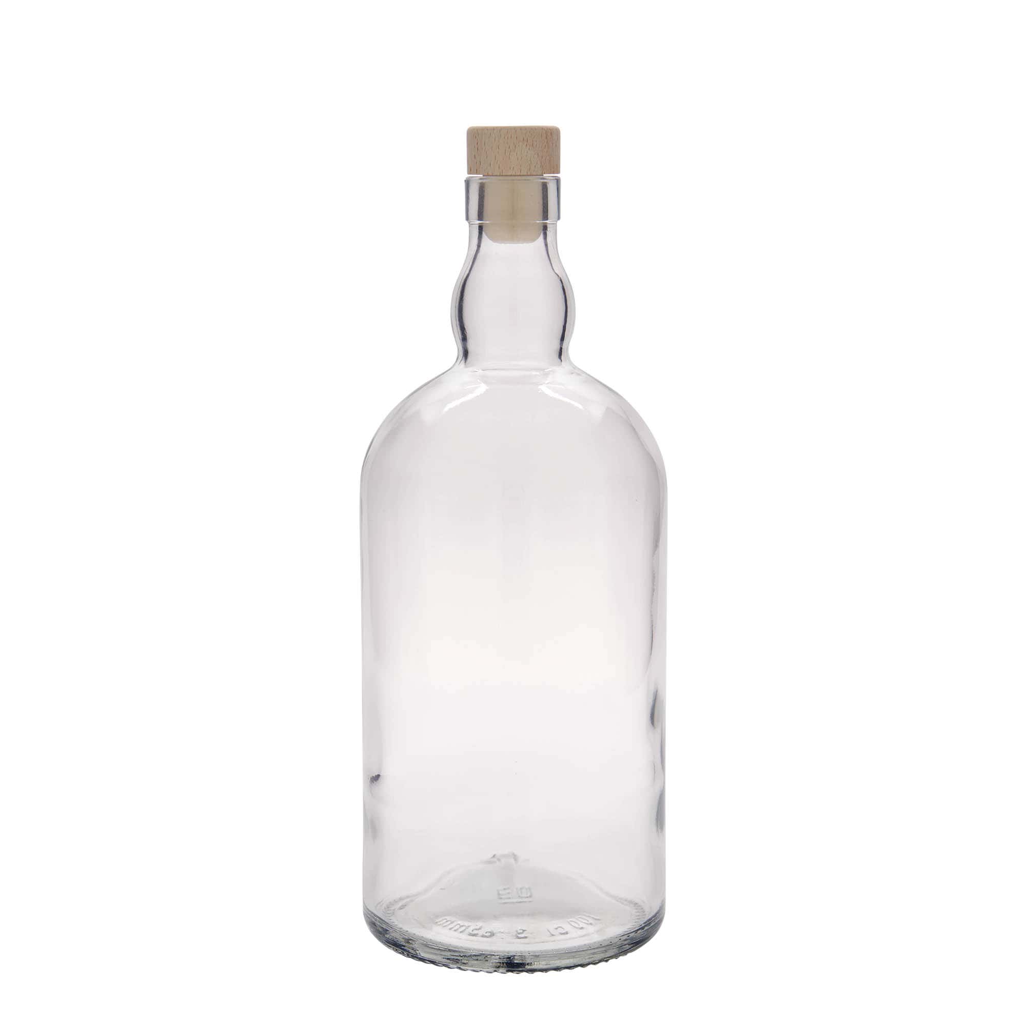 Bouteille en verre 1 000 ml 'Aberdeen', bouchage: bouchon