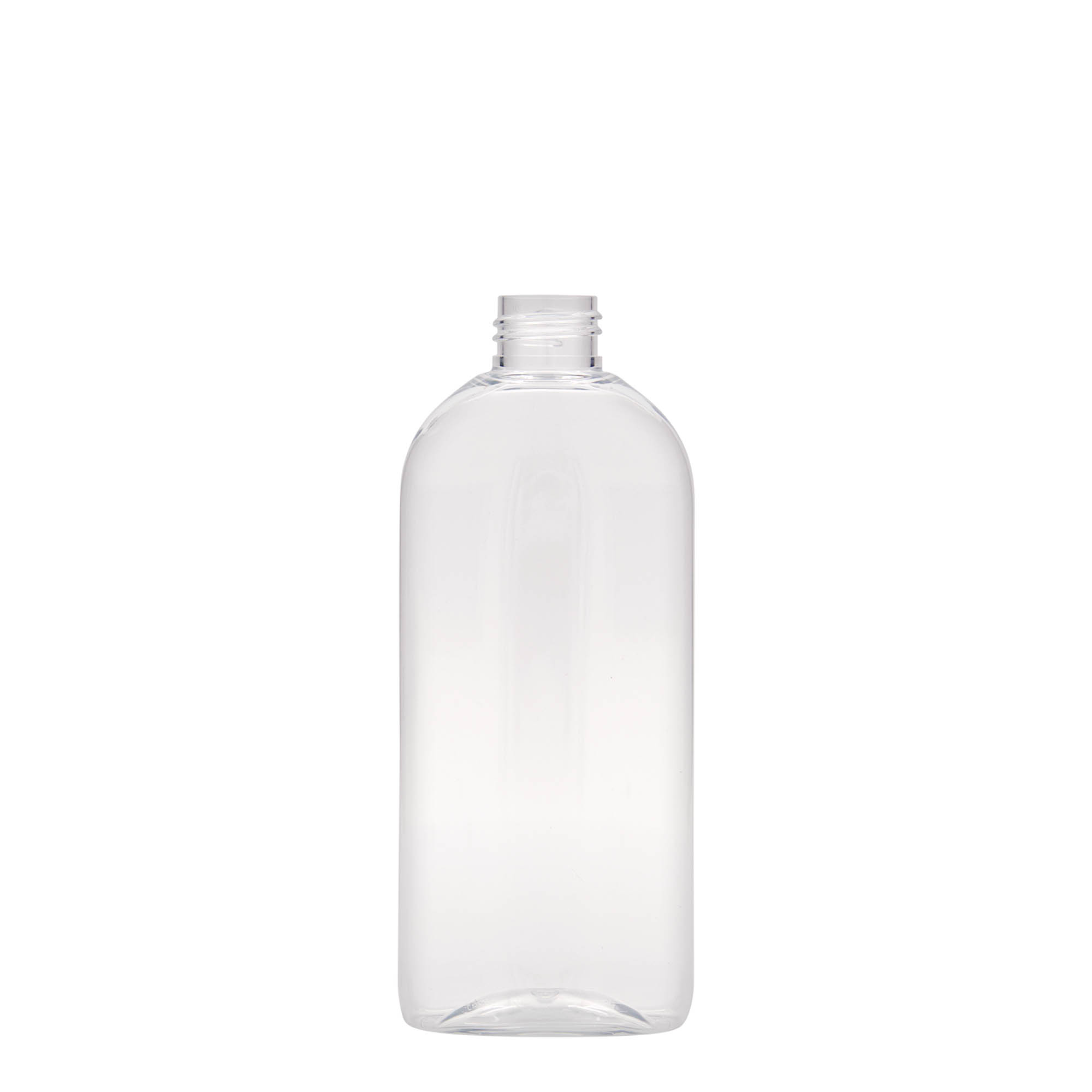 Bouteille en PET 250 ml 'Iris', ovale, plastique, bouchage: 24/410