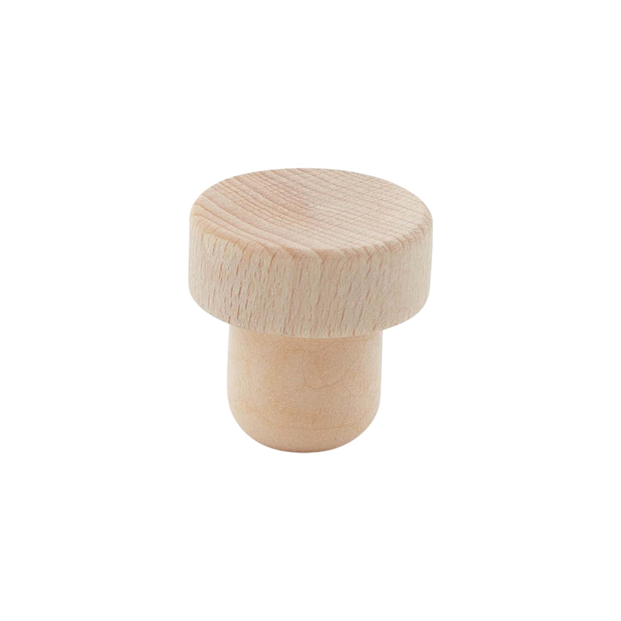 Bouchon à poignée 22,1 mm, bois/plastique, pour bouchage: bouchon