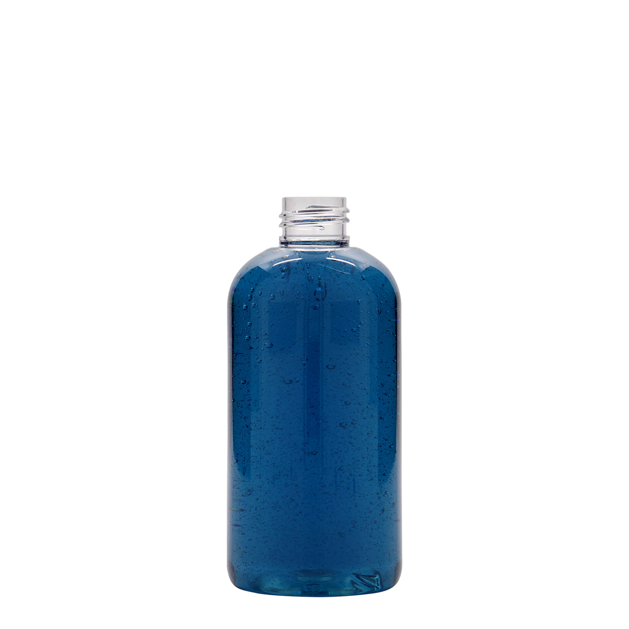 Petfles 'Boston', 250 ml, kunststof, monding: 24/410