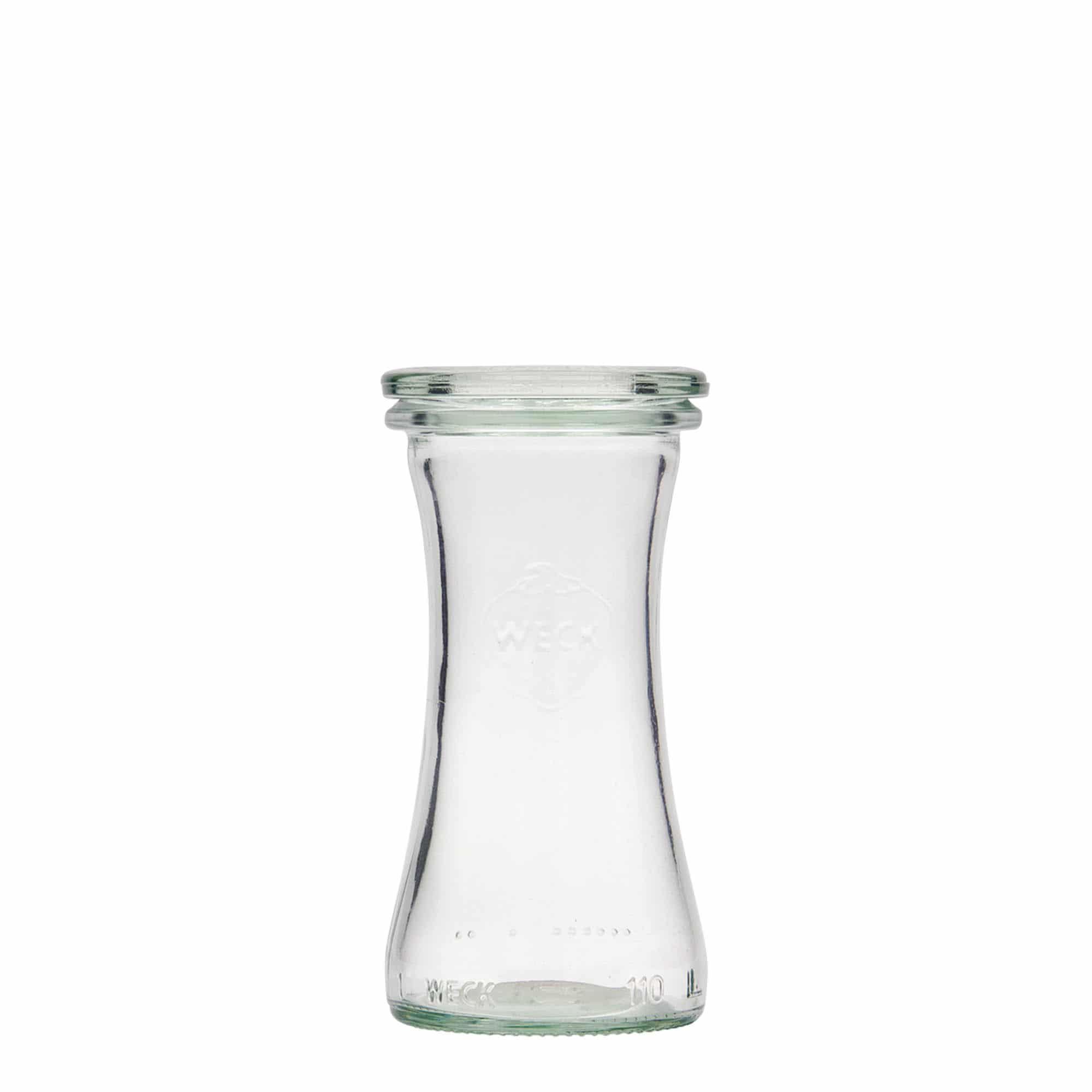 Bocal d’épicerie fine WECK 110 ml, bouchage: bords arrondis