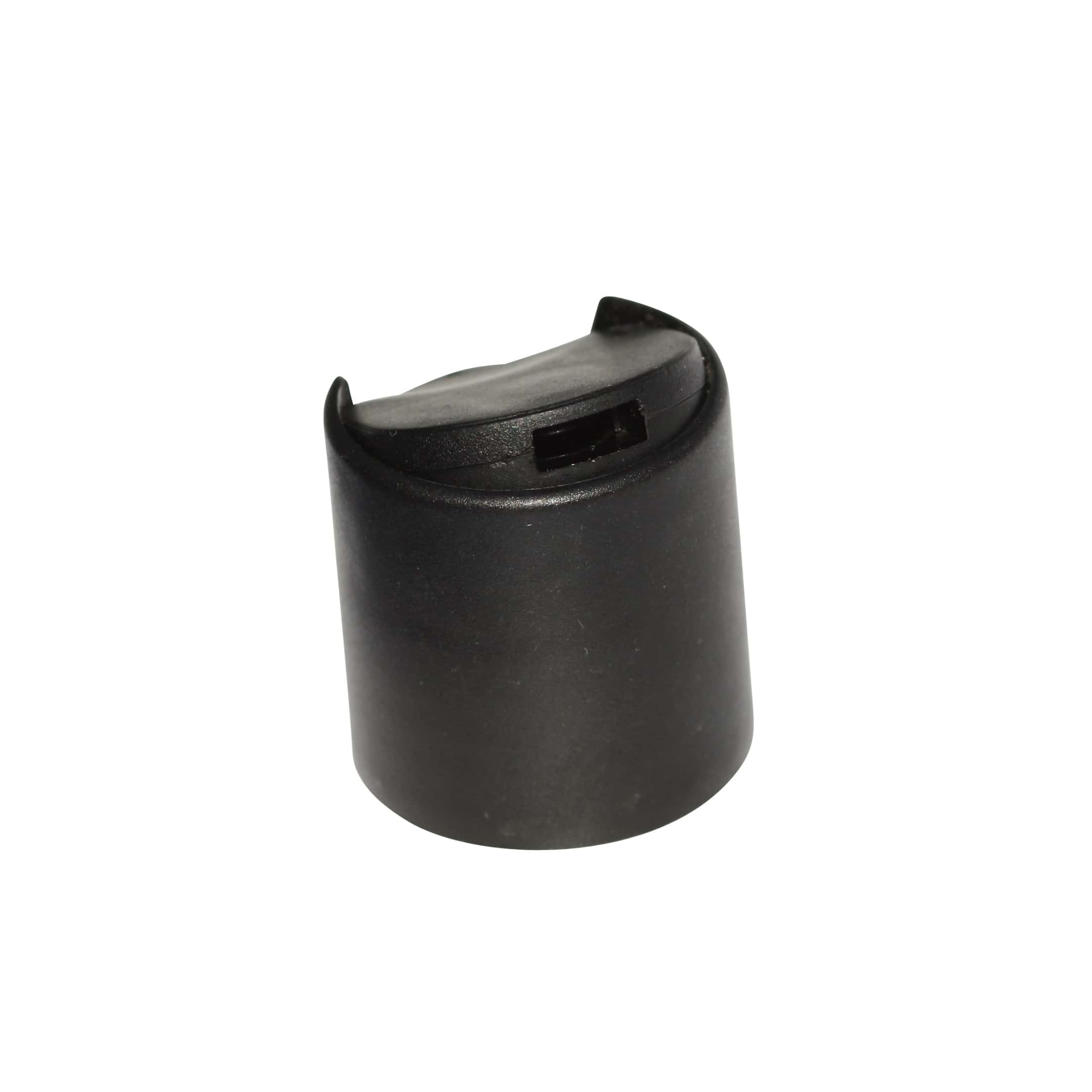 Schroefsluiting Disc Top, PP-kunststof, zwart, voor monding: 24/410