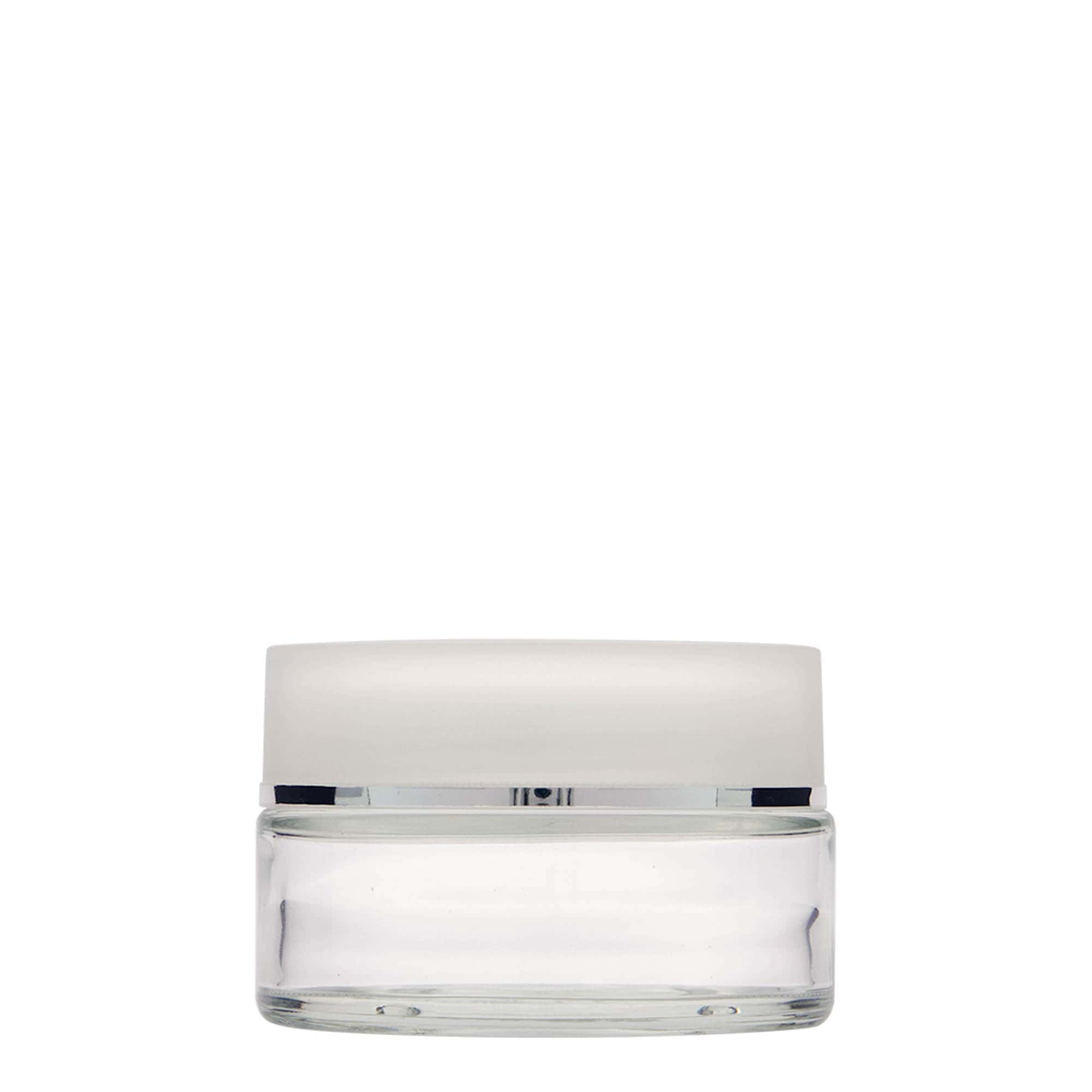 Pot 100 ml 'Clear Edition', verre, bouchage: Bougage à vis