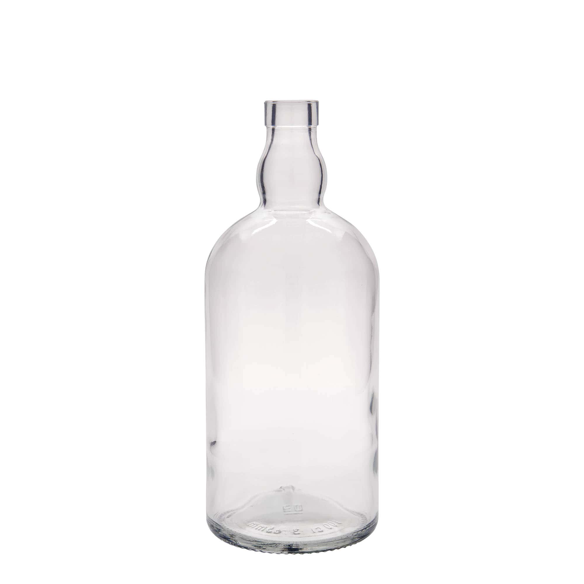 Bouteille en verre 1 000 ml 'Aberdeen', bouchage: bouchon